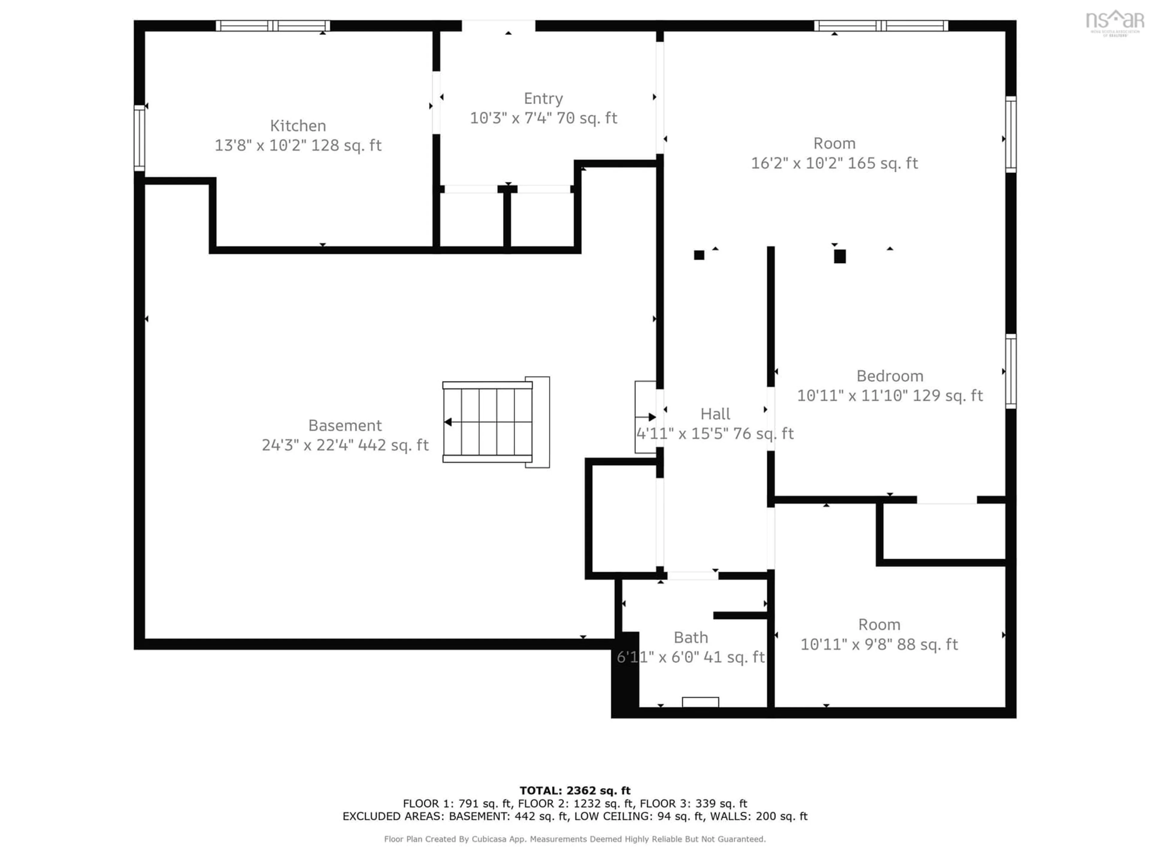 Floor plan for 29 Chittick Ave, Dartmouth Nova Scotia B3A 3J7