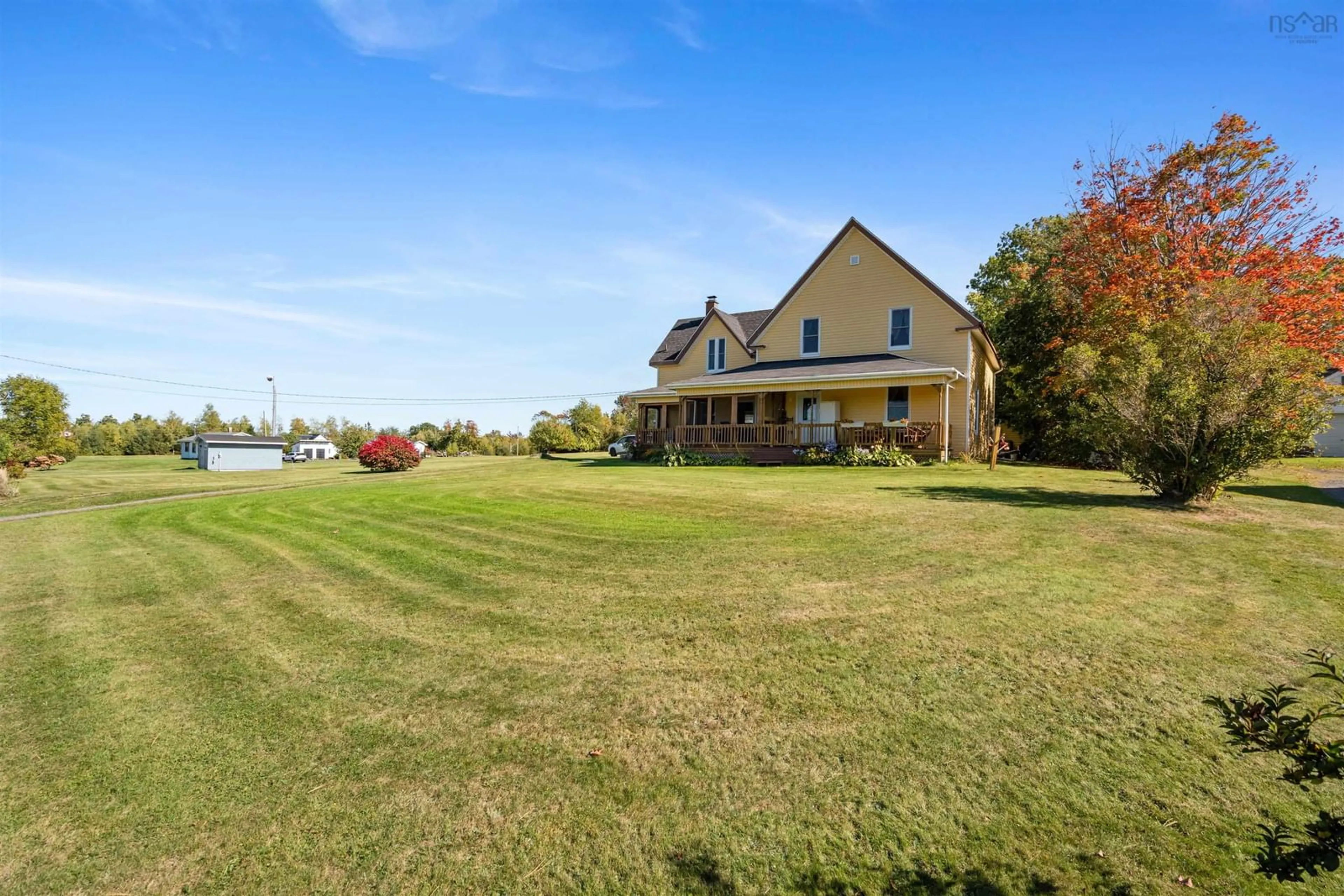 A pic from outside/outdoor area/front of a property/back of a property/a pic from drone, water/lake/river/ocean view for 5992 Pictou Landing Rd, Pictou Landing Nova Scotia B0K 1X0