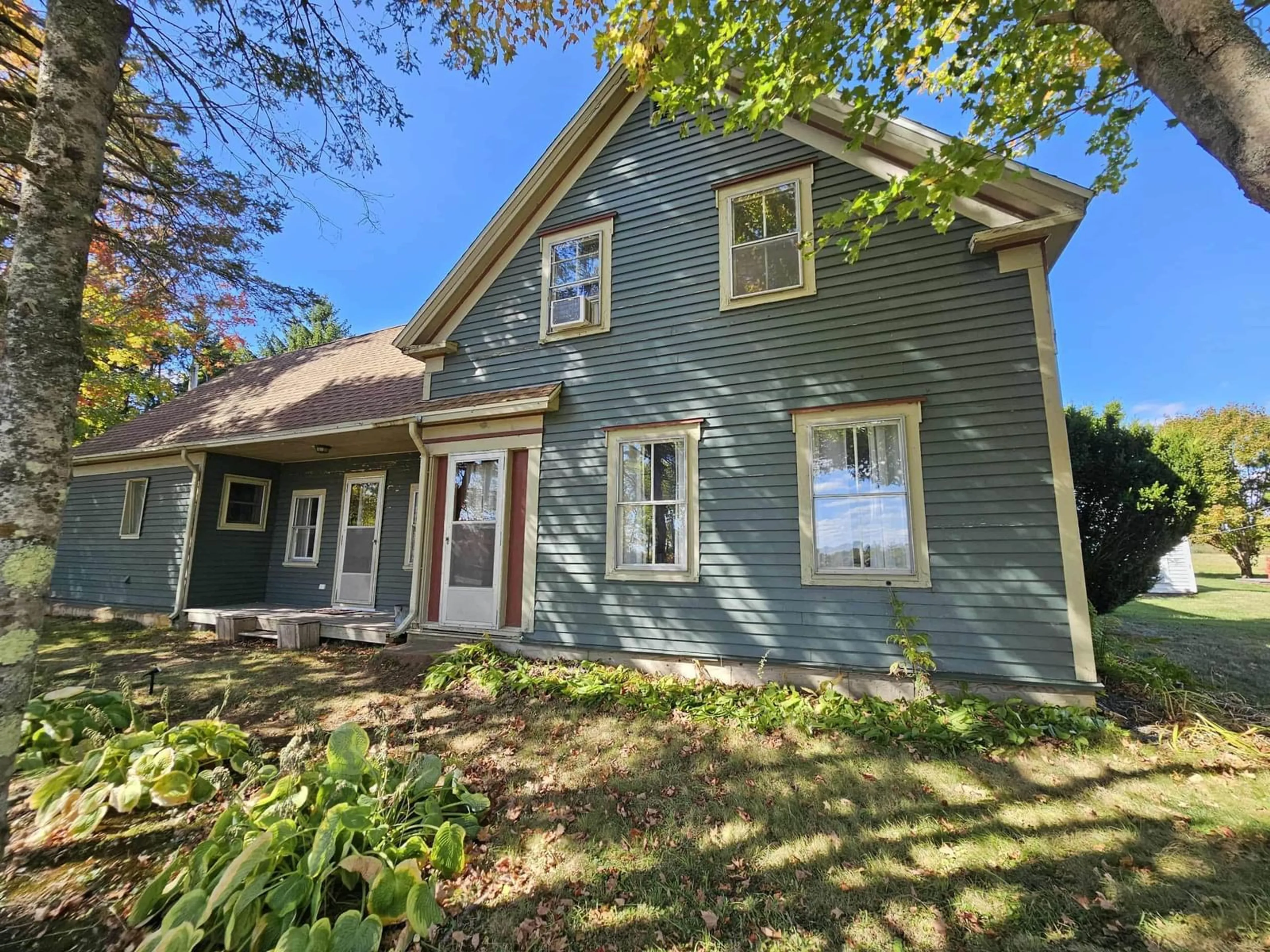 A pic from outside/outdoor area/front of a property/back of a property/a pic from drone, street for 8671 Highway 2, Great Village Nova Scotia B0M 1L0