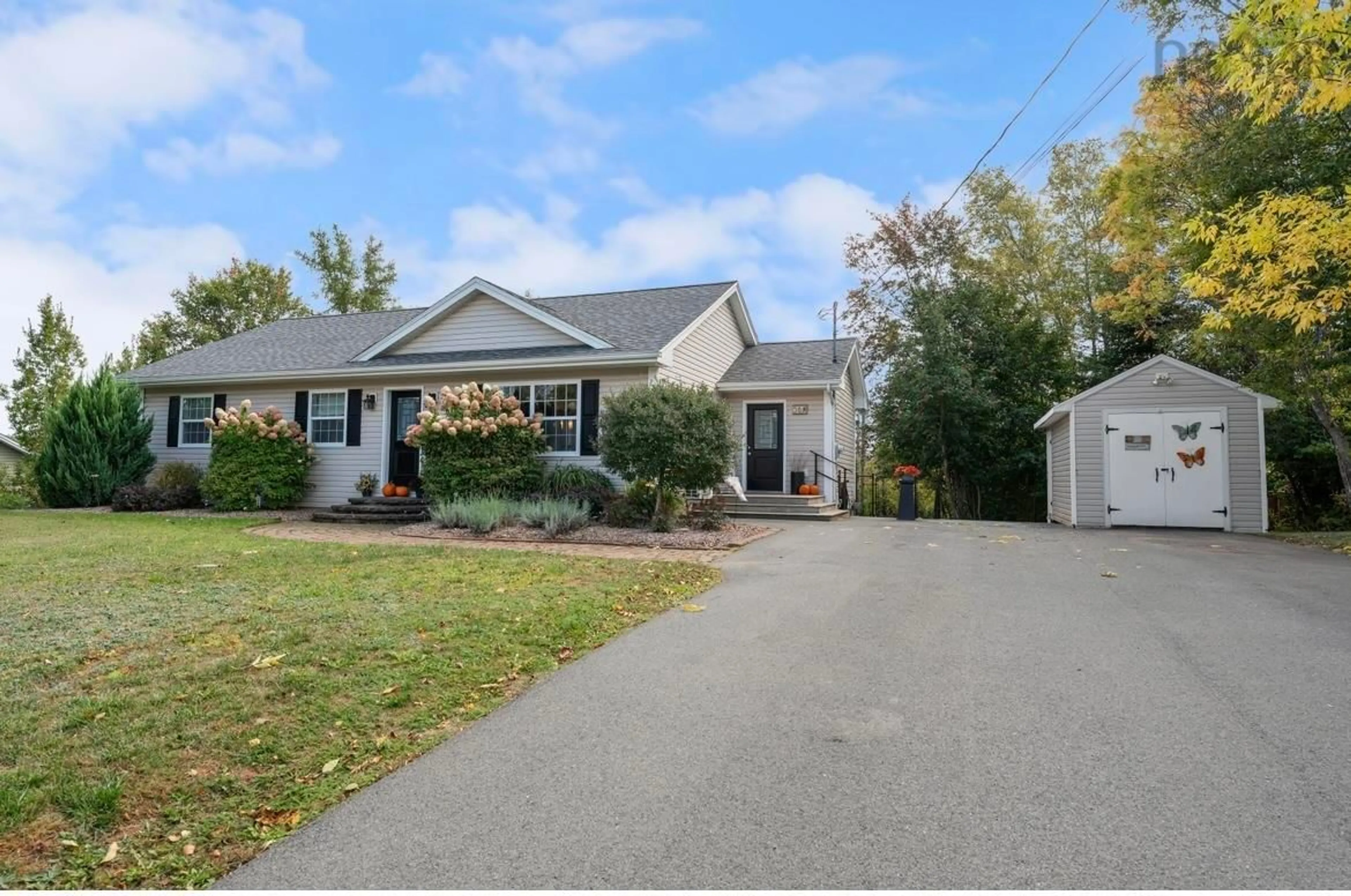 A pic from outside/outdoor area/front of a property/back of a property/a pic from drone, street for 56 Edgehill Dr #228, Valley Nova Scotia B6L 3K2