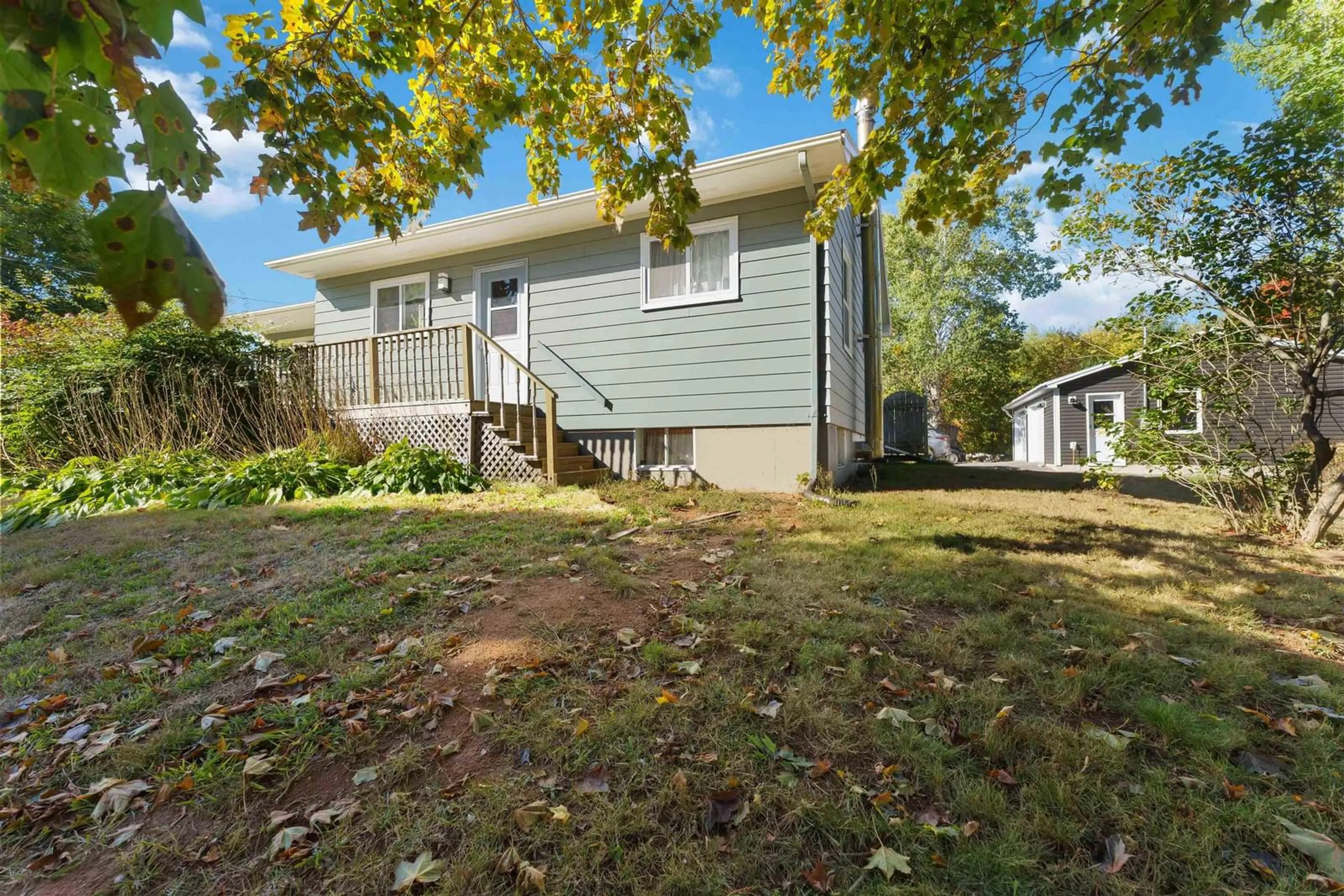 Home with vinyl exterior material, street for 515 Highway 360, Somerset Nova Scotia B0P 1E0