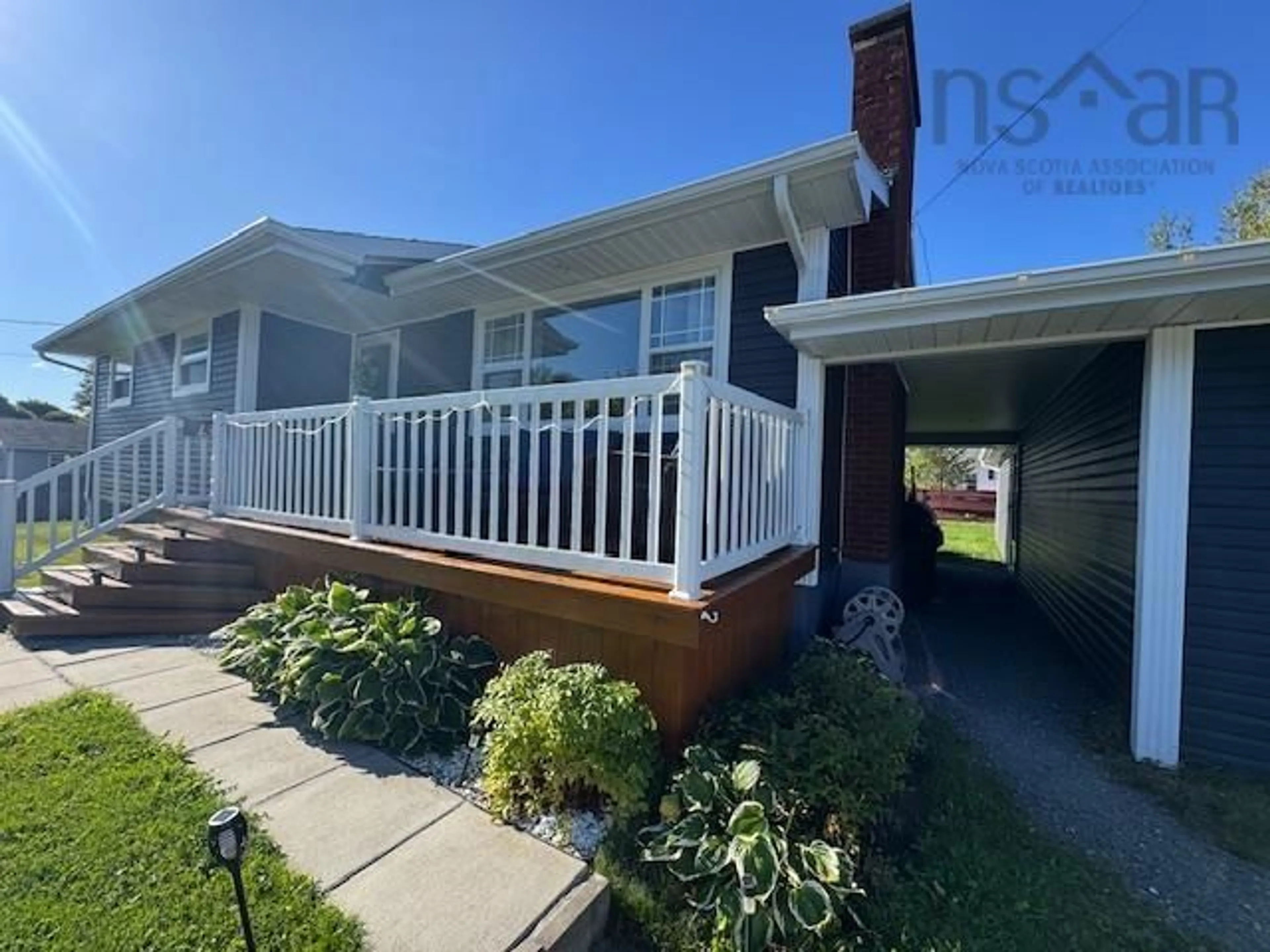 Home with vinyl exterior material, street for 13 Third Ave, Florence Nova Scotia B1Y 1S1