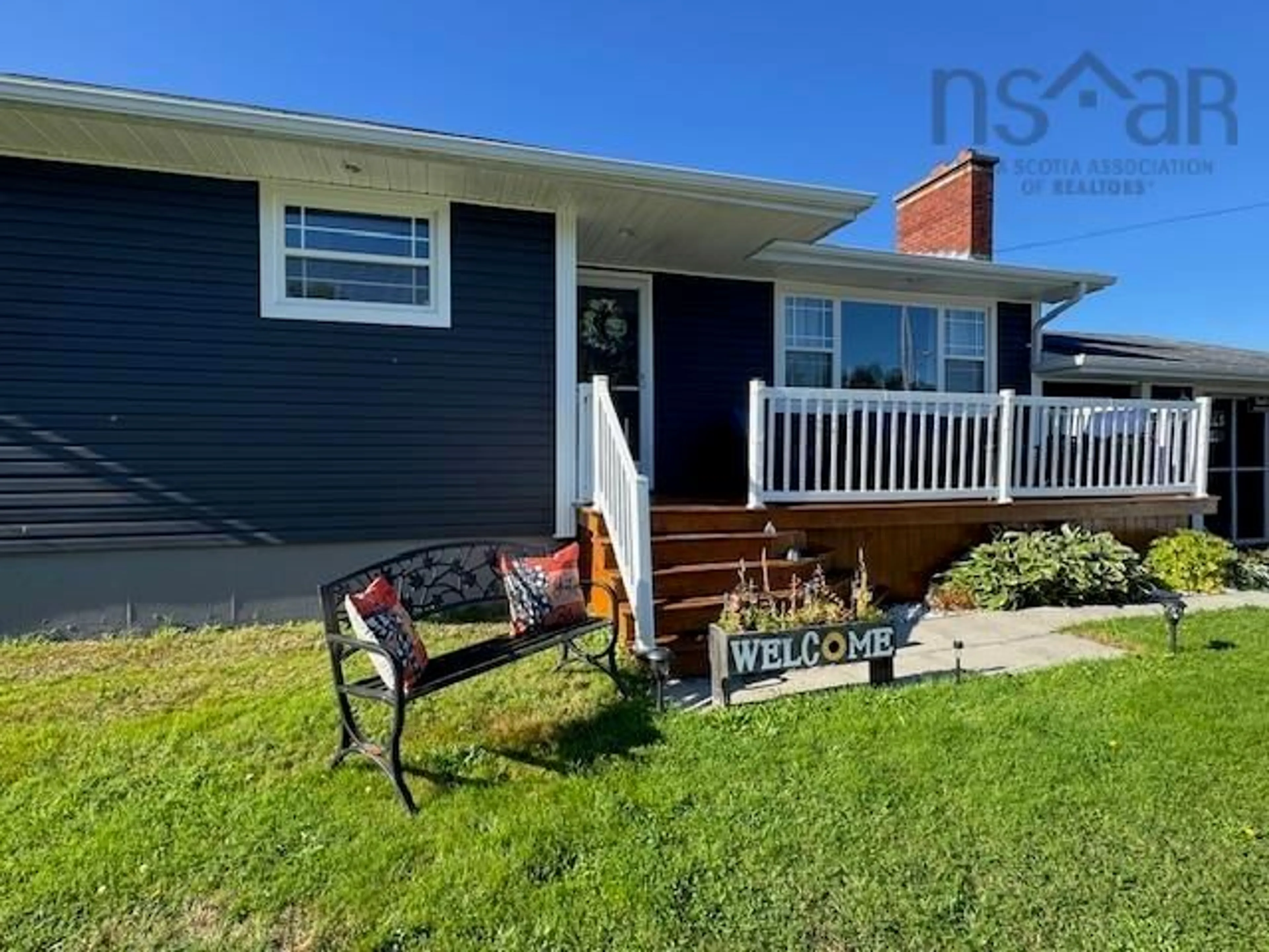 A pic from outside/outdoor area/front of a property/back of a property/a pic from drone, water/lake/river/ocean view for 13 Third Ave, Florence Nova Scotia B1Y 1S1