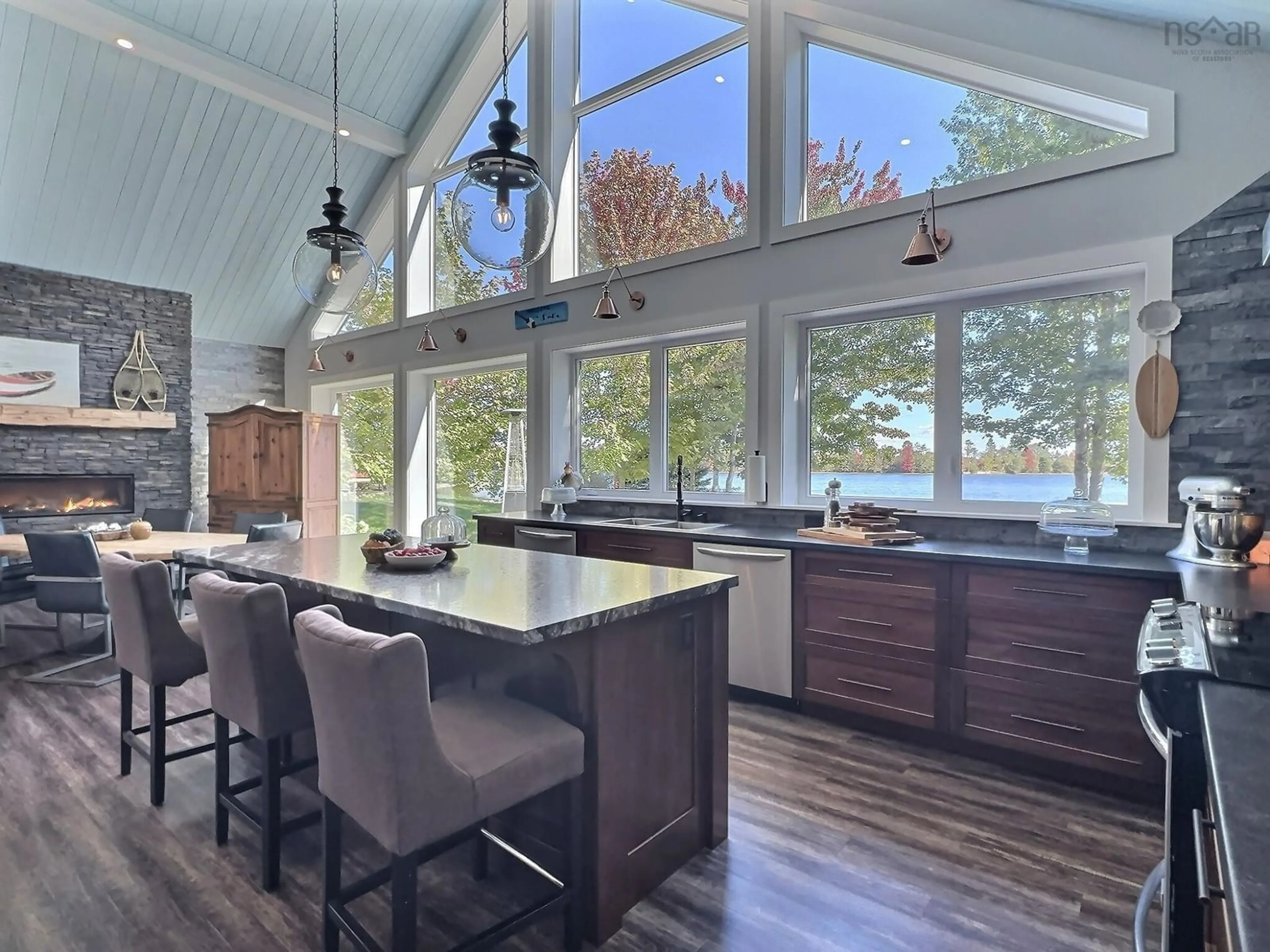 Open concept kitchen, unknown for 100 Lake Shore Dr, Great Village Nova Scotia B0M 1L0