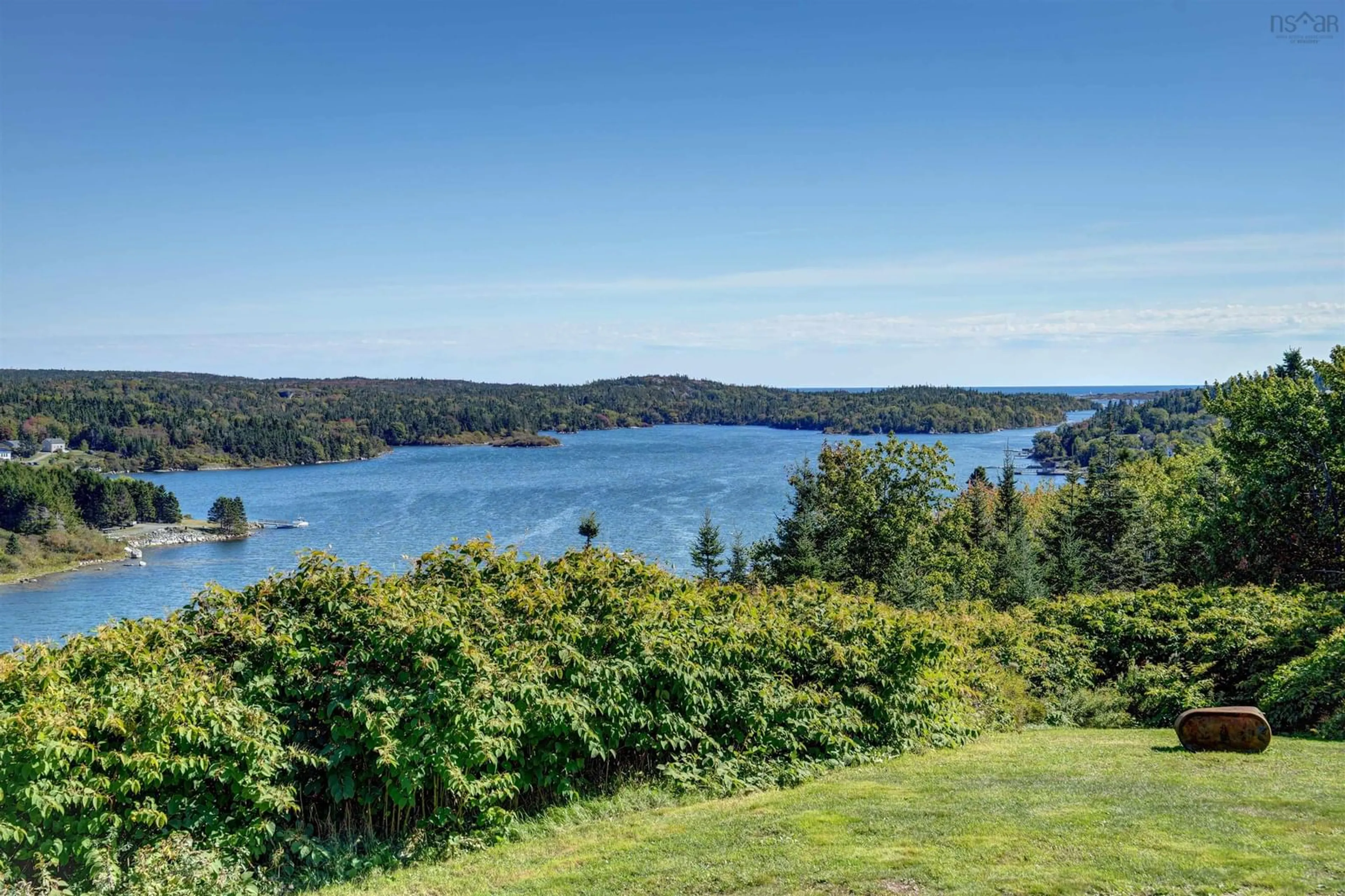 A pic from outside/outdoor area/front of a property/back of a property/a pic from drone, water/lake/river/ocean view for 901 Terence Bay Rd, Terence Bay Nova Scotia B3T 1X2