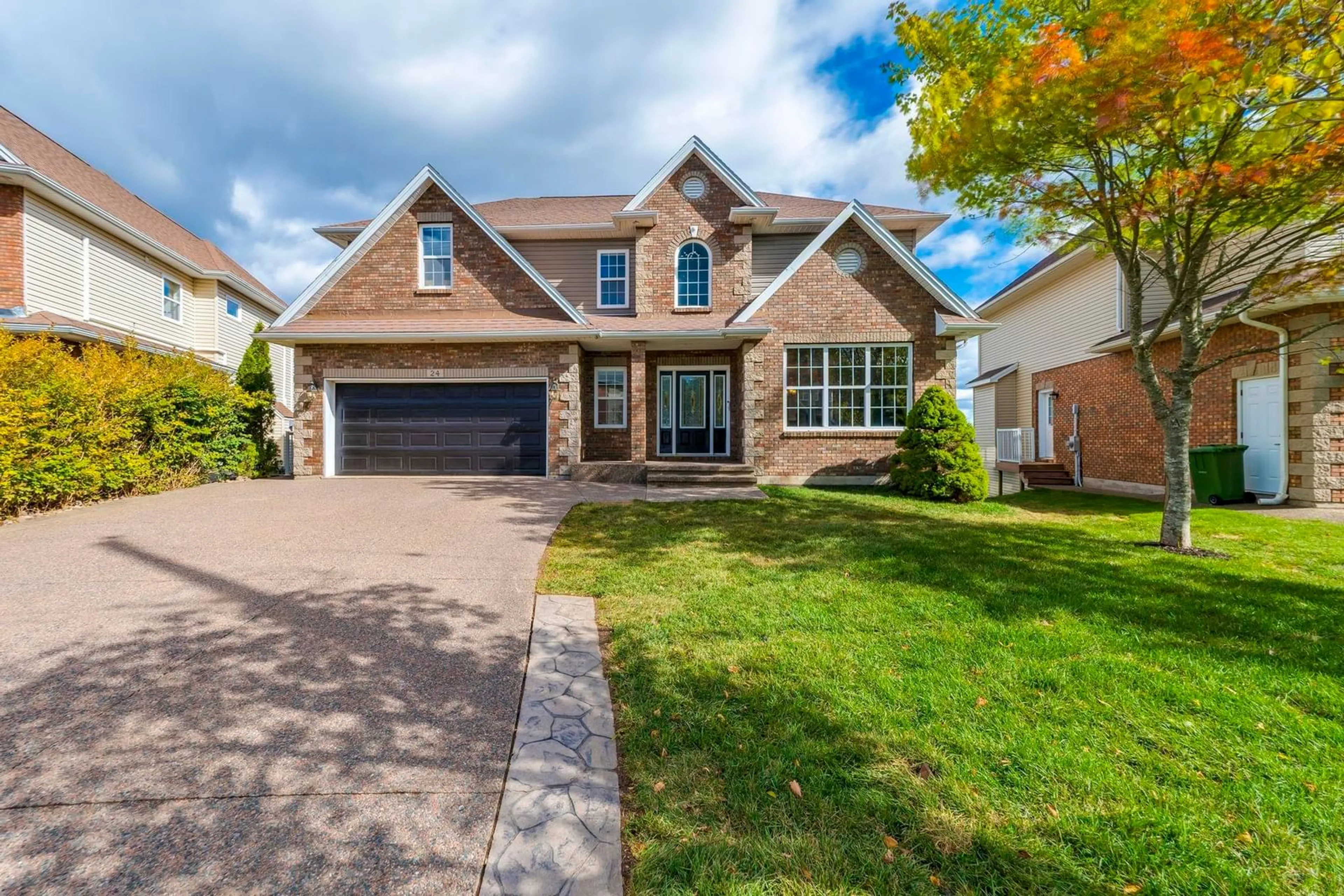 Home with brick exterior material, street for 24 Vanier Way, Bedford Nova Scotia B4A 0A4