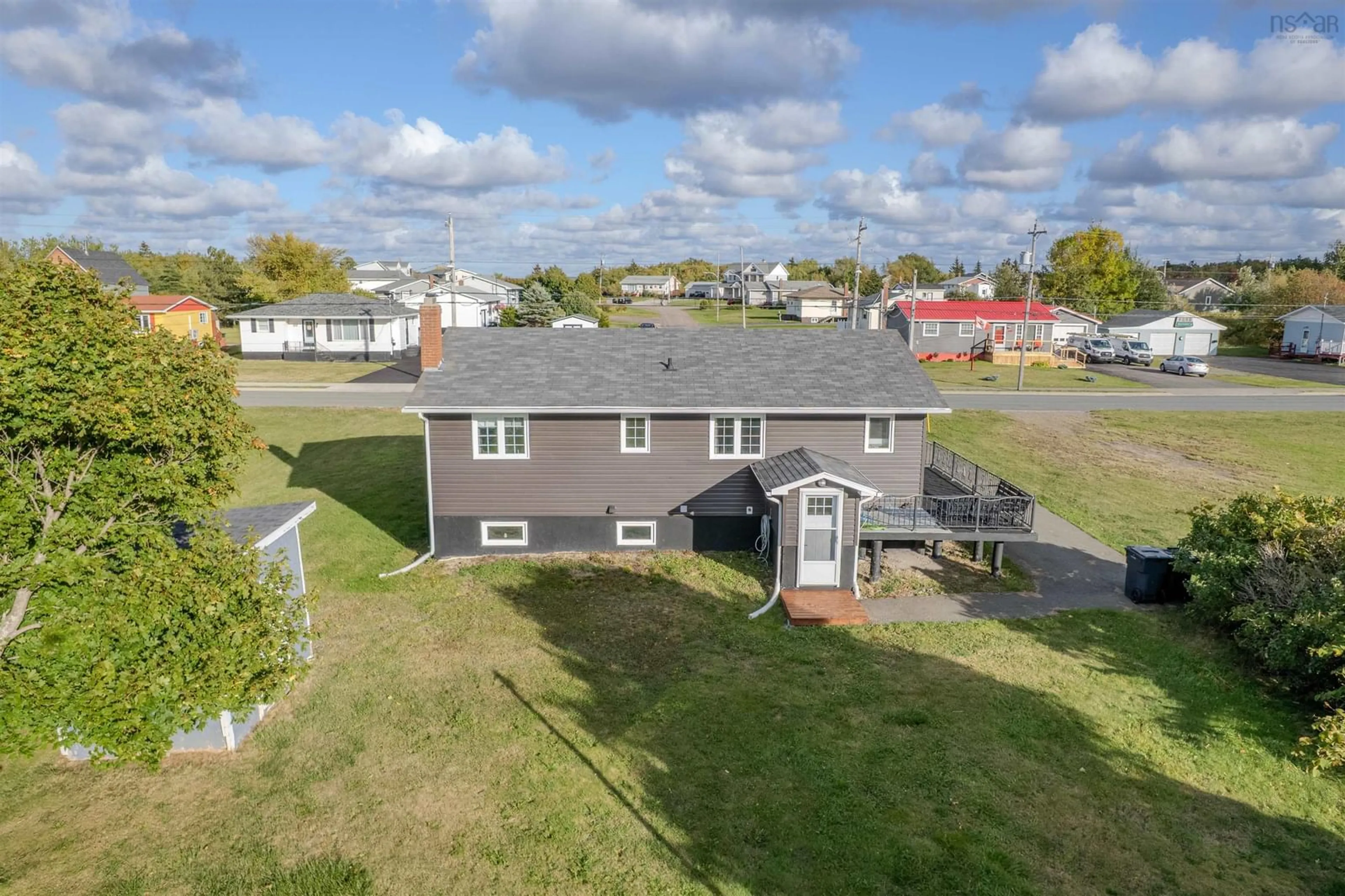 A pic from outside/outdoor area/front of a property/back of a property/a pic from drone, unknown for 101 Wallace Rd, Glace Bay Nova Scotia B1A 4N6