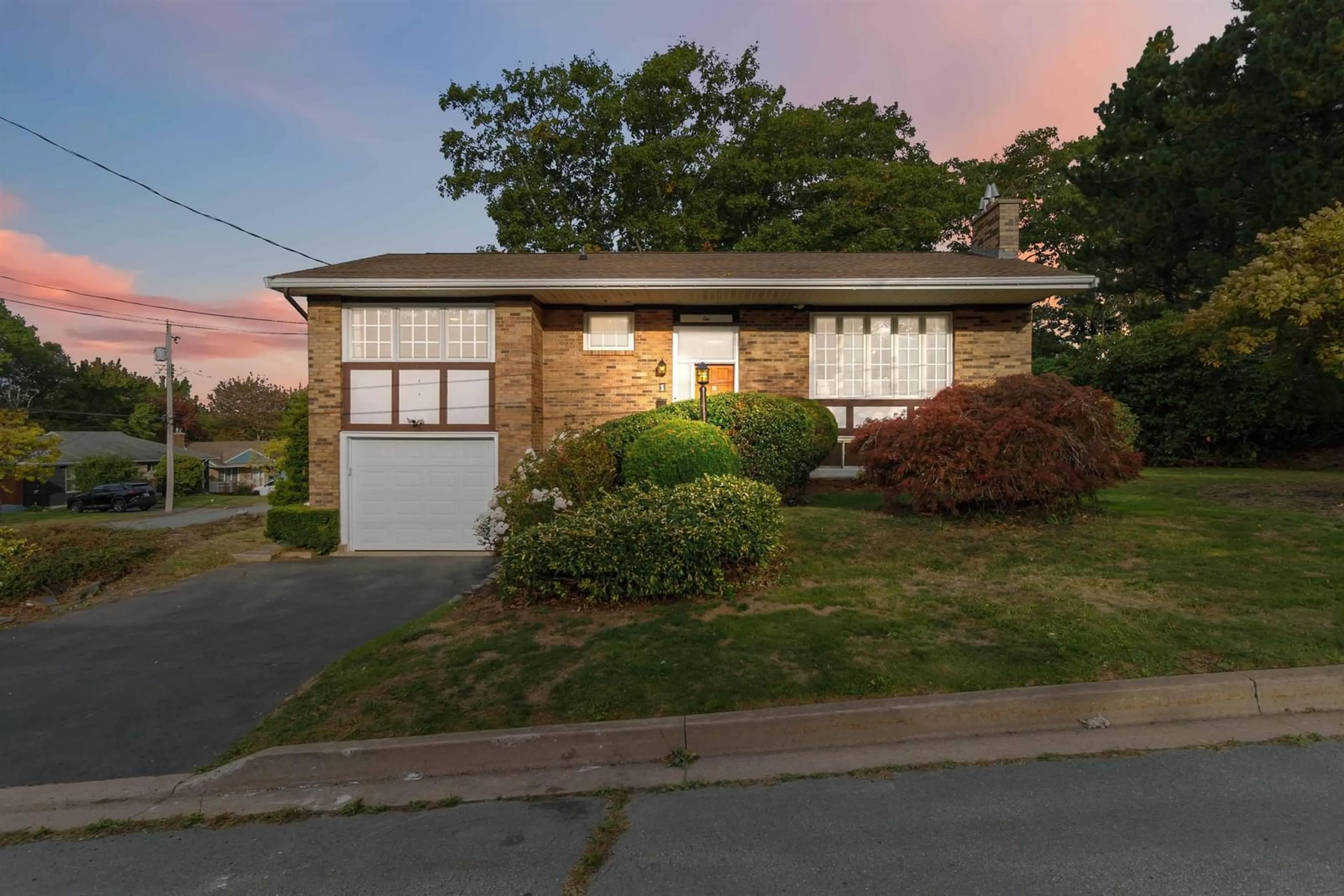Home with brick exterior material, street for 1 Brannon Dr, Dartmouth Nova Scotia B3A 3W7