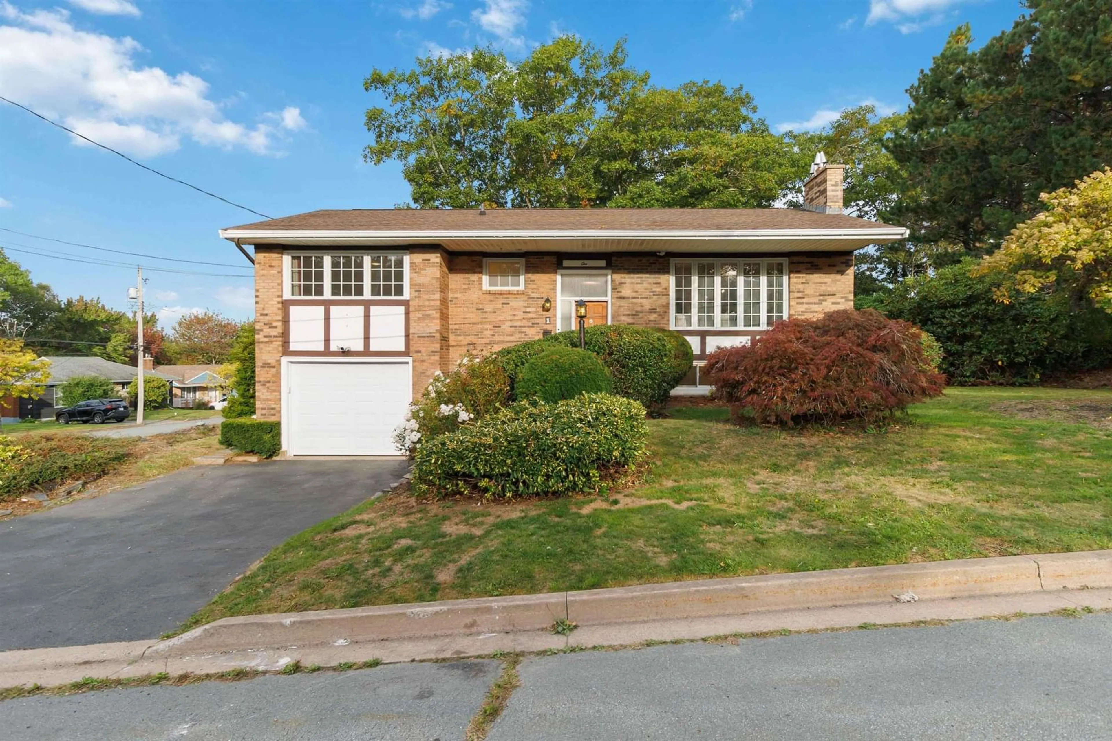 Home with brick exterior material, street for 1 Brannon Dr, Dartmouth Nova Scotia B3A 3W7