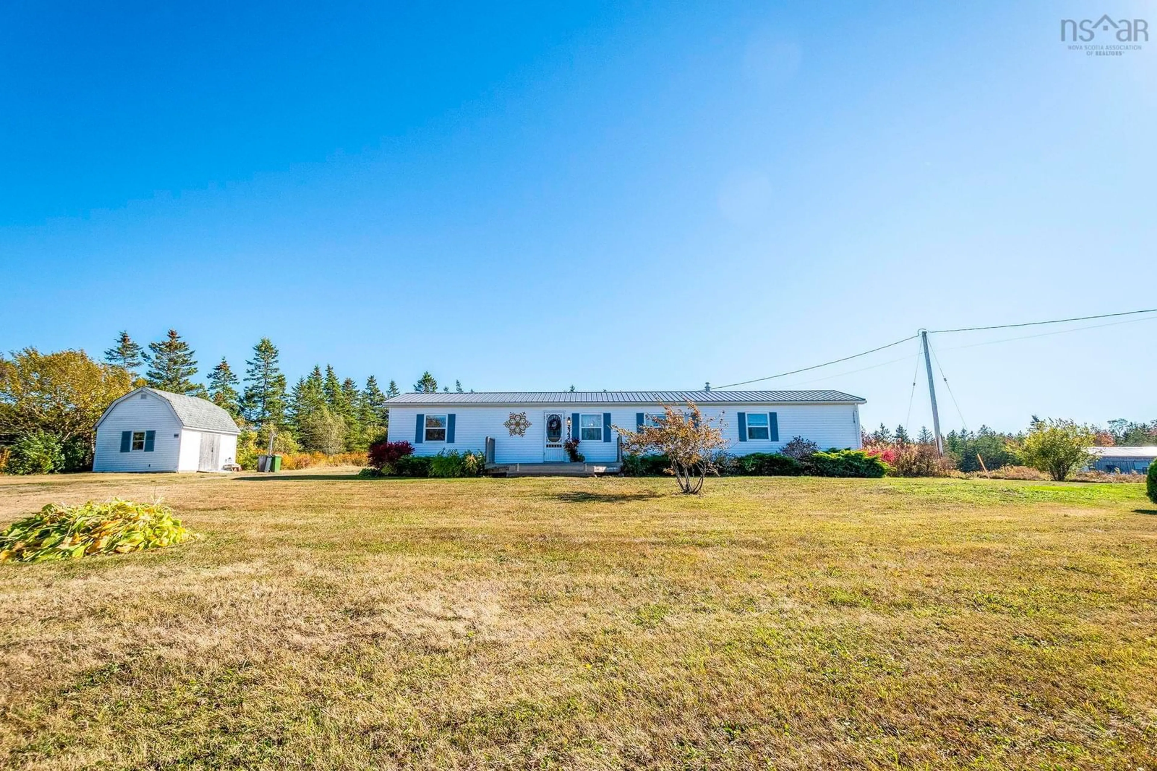 A pic from outside/outdoor area/front of a property/back of a property/a pic from drone, unknown for 2342 Arlington Rd, Arlington East Nova Scotia B0S 1R0
