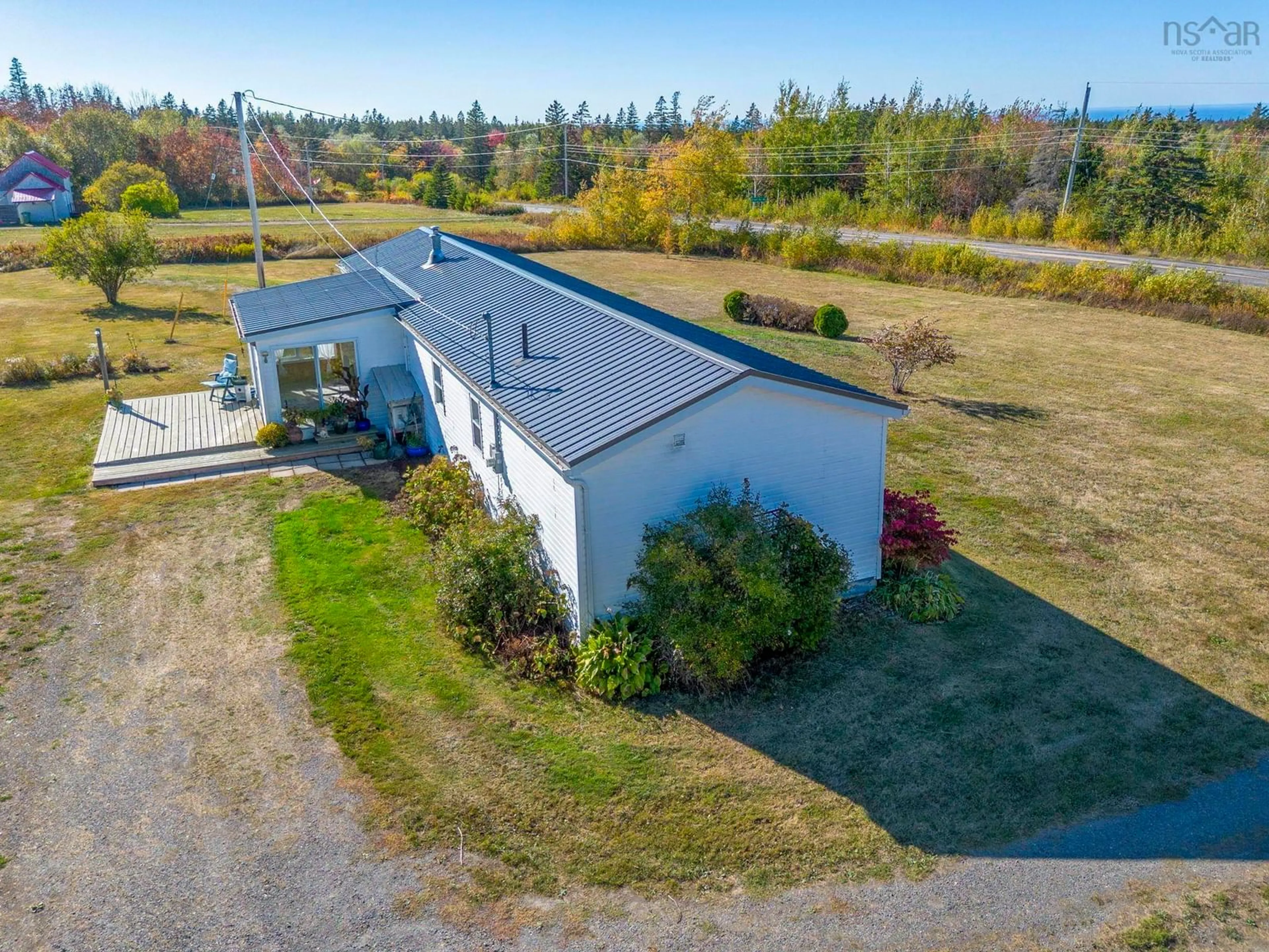 A pic from outside/outdoor area/front of a property/back of a property/a pic from drone, building for 2342 Arlington Rd, Arlington East Nova Scotia B0S 1R0
