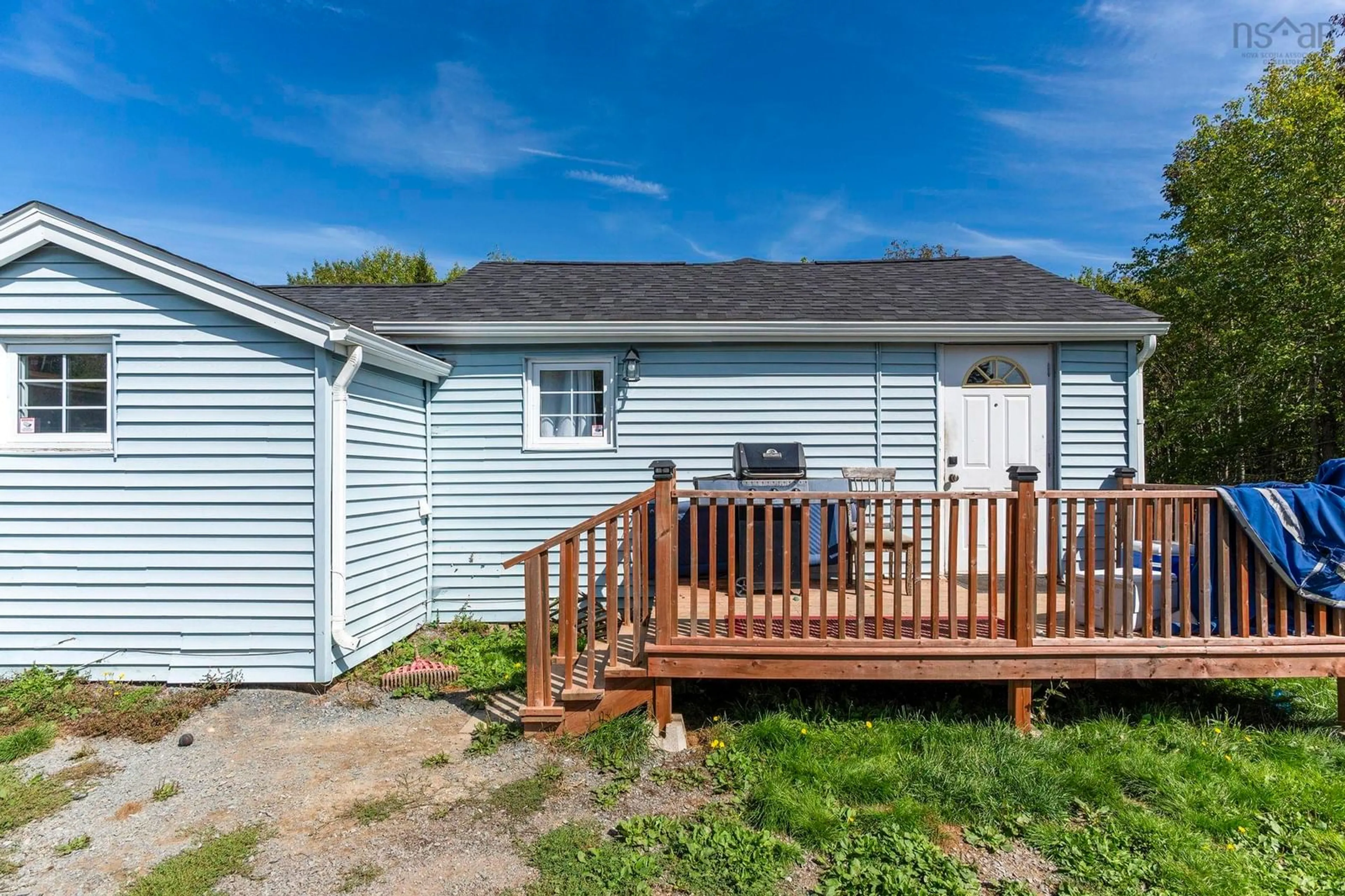 Home with vinyl exterior material, street for 1648 Oldham Rd, Goffs Nova Scotia B2T 1B9