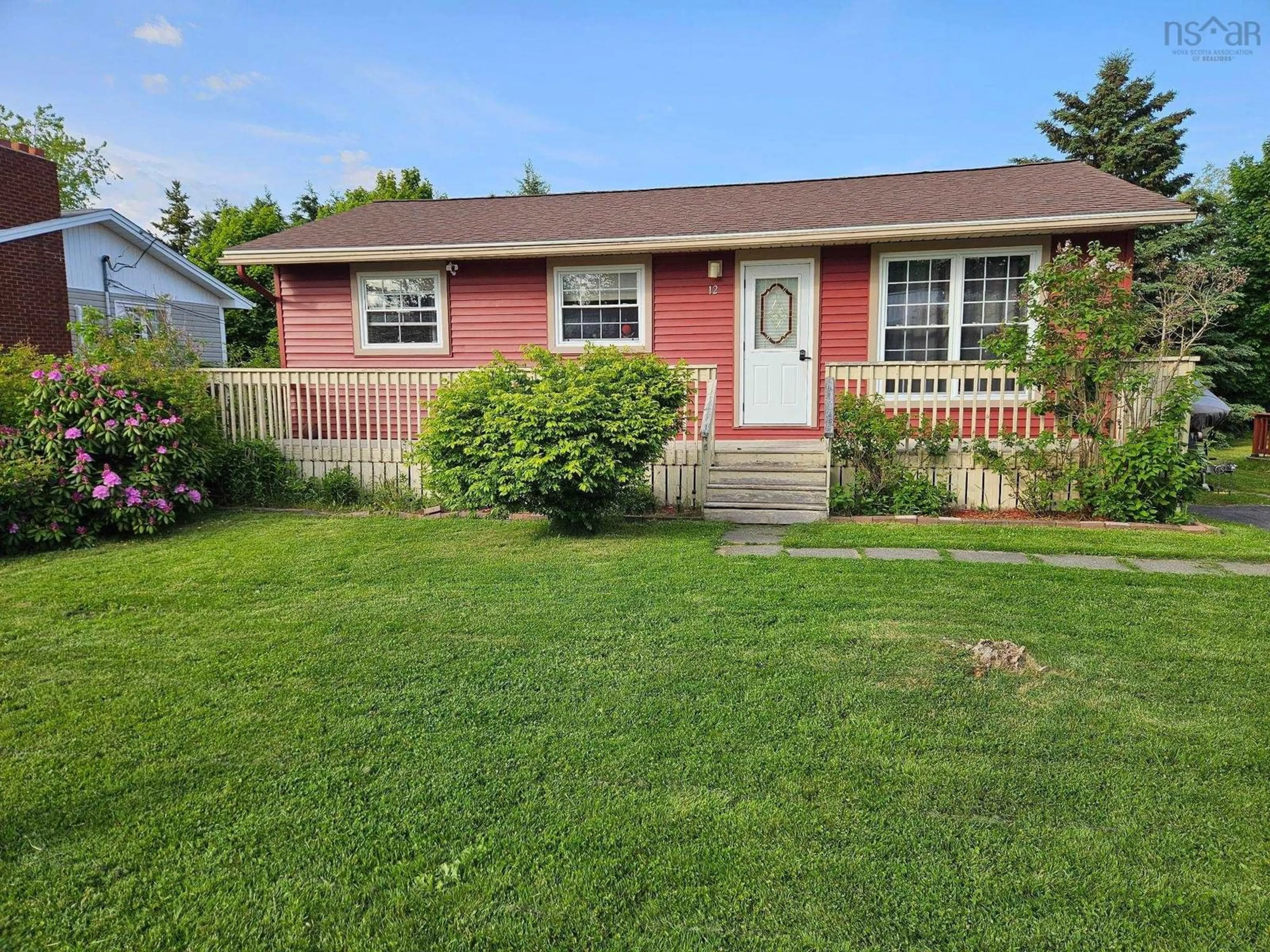 Home with vinyl exterior material, street for 12 Hemlock Dr, Port Hawkesbury Nova Scotia B9A 3G7