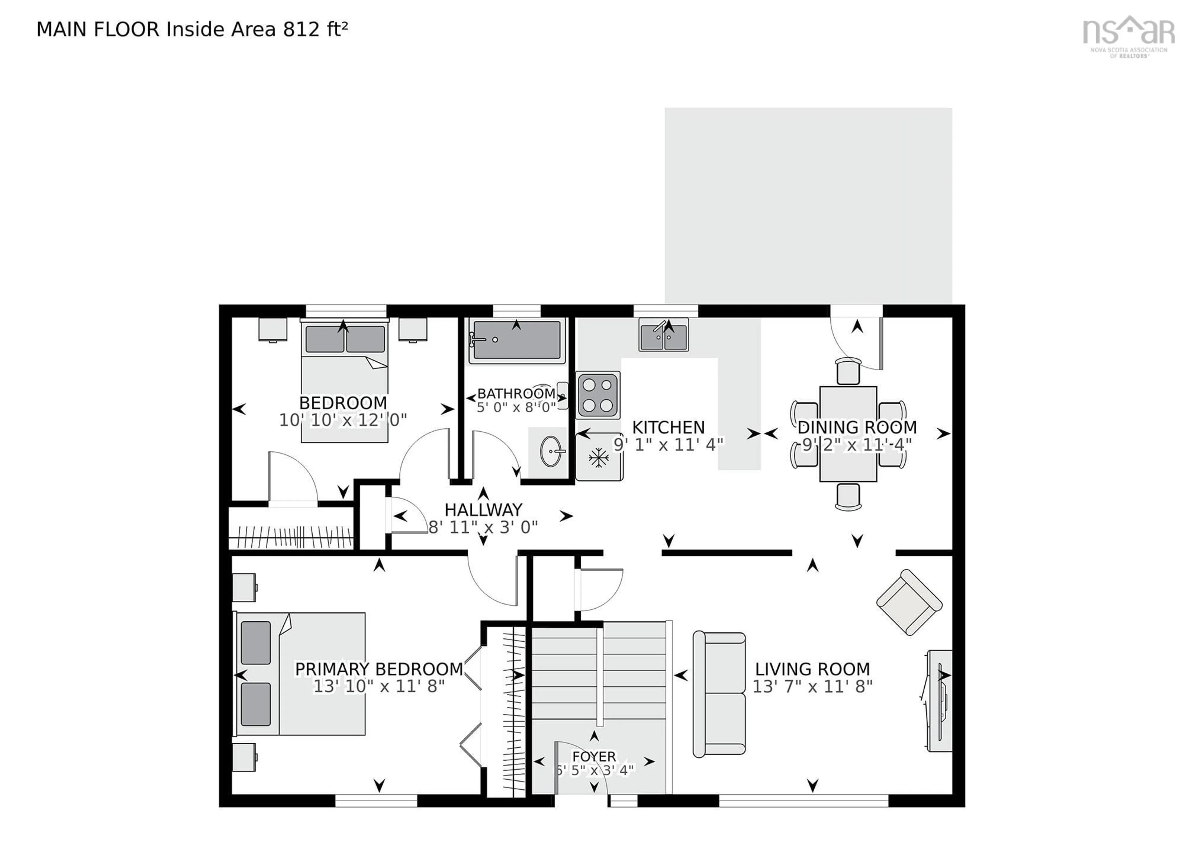 Floor plan for 5 Silistria Dr, Dartmouth Nova Scotia B2W 5W1