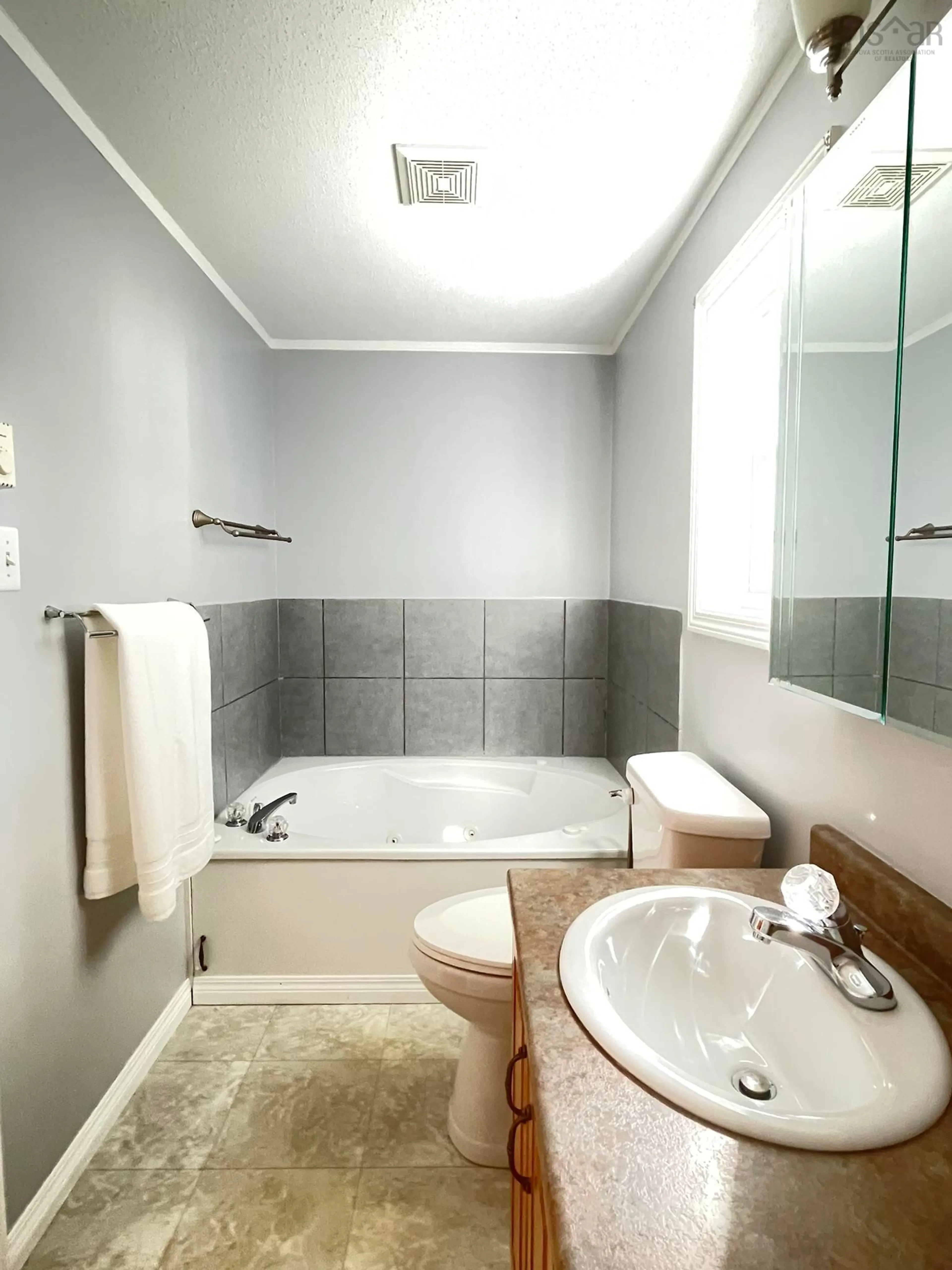 Standard bathroom, ceramic/tile floor for 5 First St, Lucasville Nova Scotia B4B 1P8