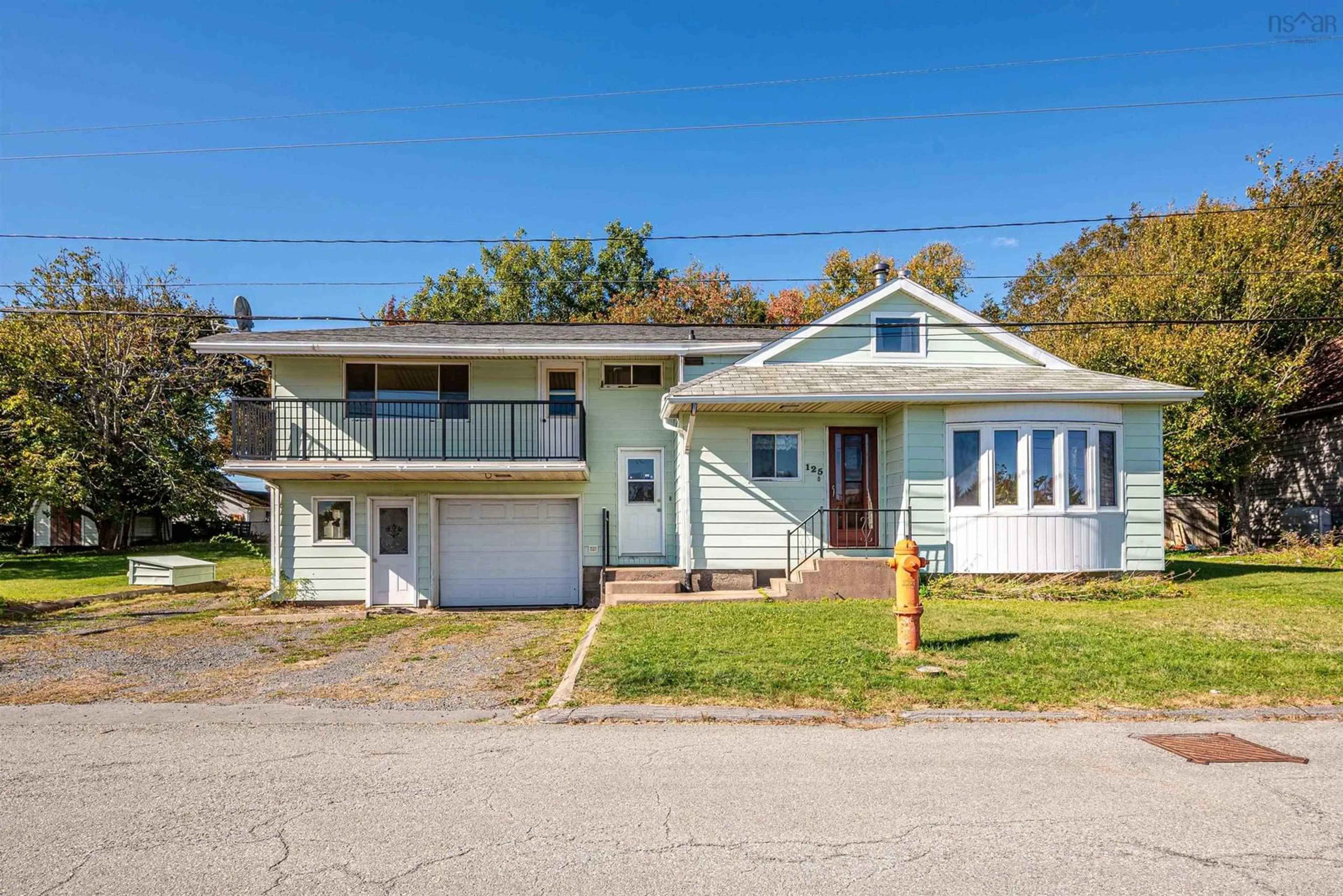 Home with vinyl exterior material, street for 125 School Ave, Fairview Nova Scotia B3N 2E1