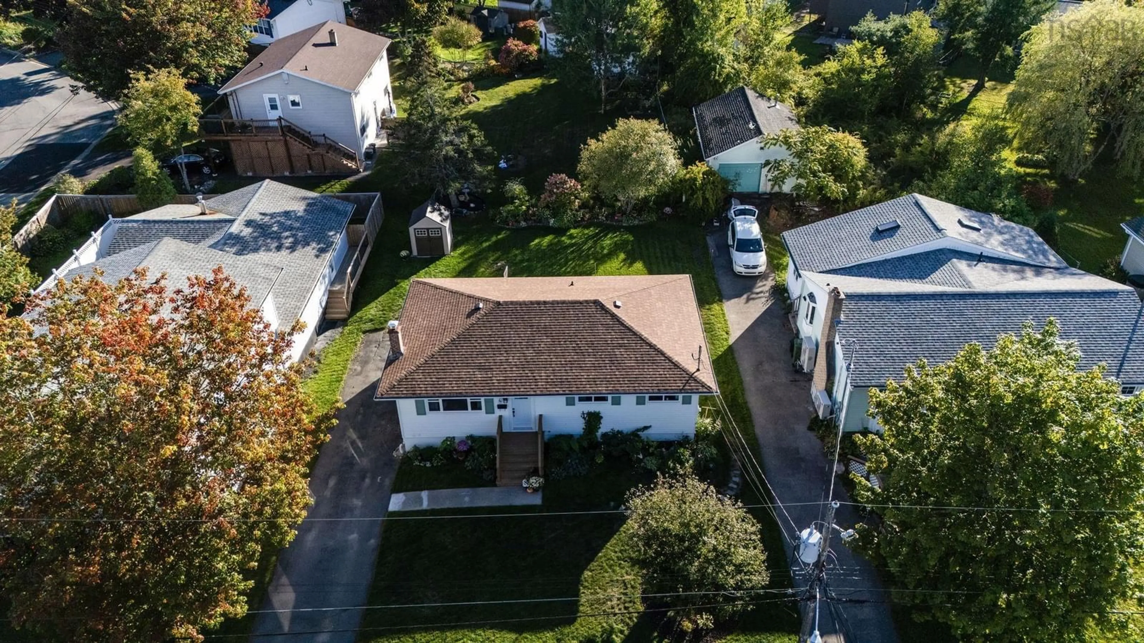 A pic from outside/outdoor area/front of a property/back of a property/a pic from drone, street for 44 Codroy Ave, Lake Loon Nova Scotia B2W 3R4
