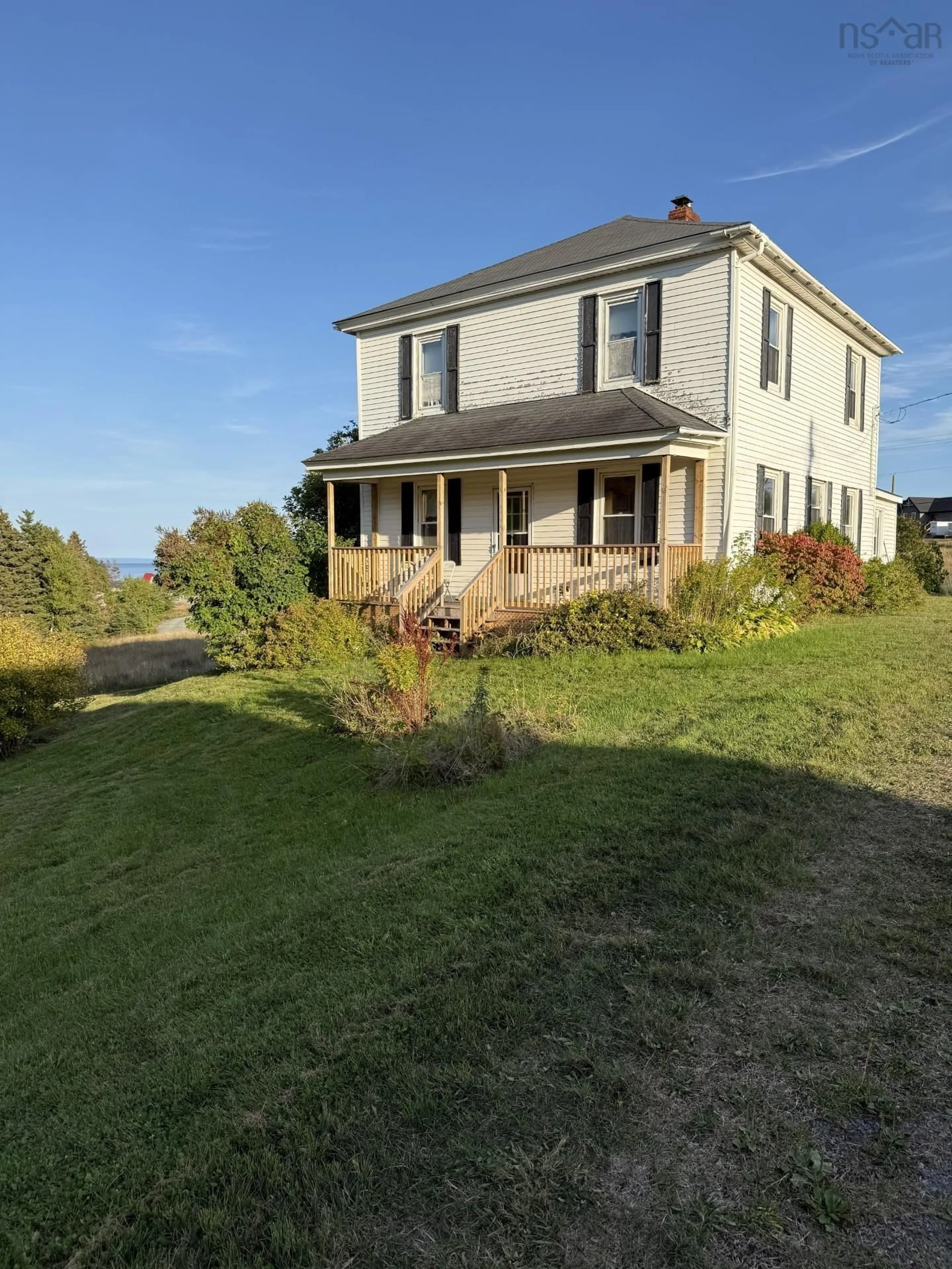 A pic from outside/outdoor area/front of a property/back of a property/a pic from drone, building for 6244 Highway 337, Ballantyne's Cove, Ballantynes Cove Nova Scotia B2G 2L2