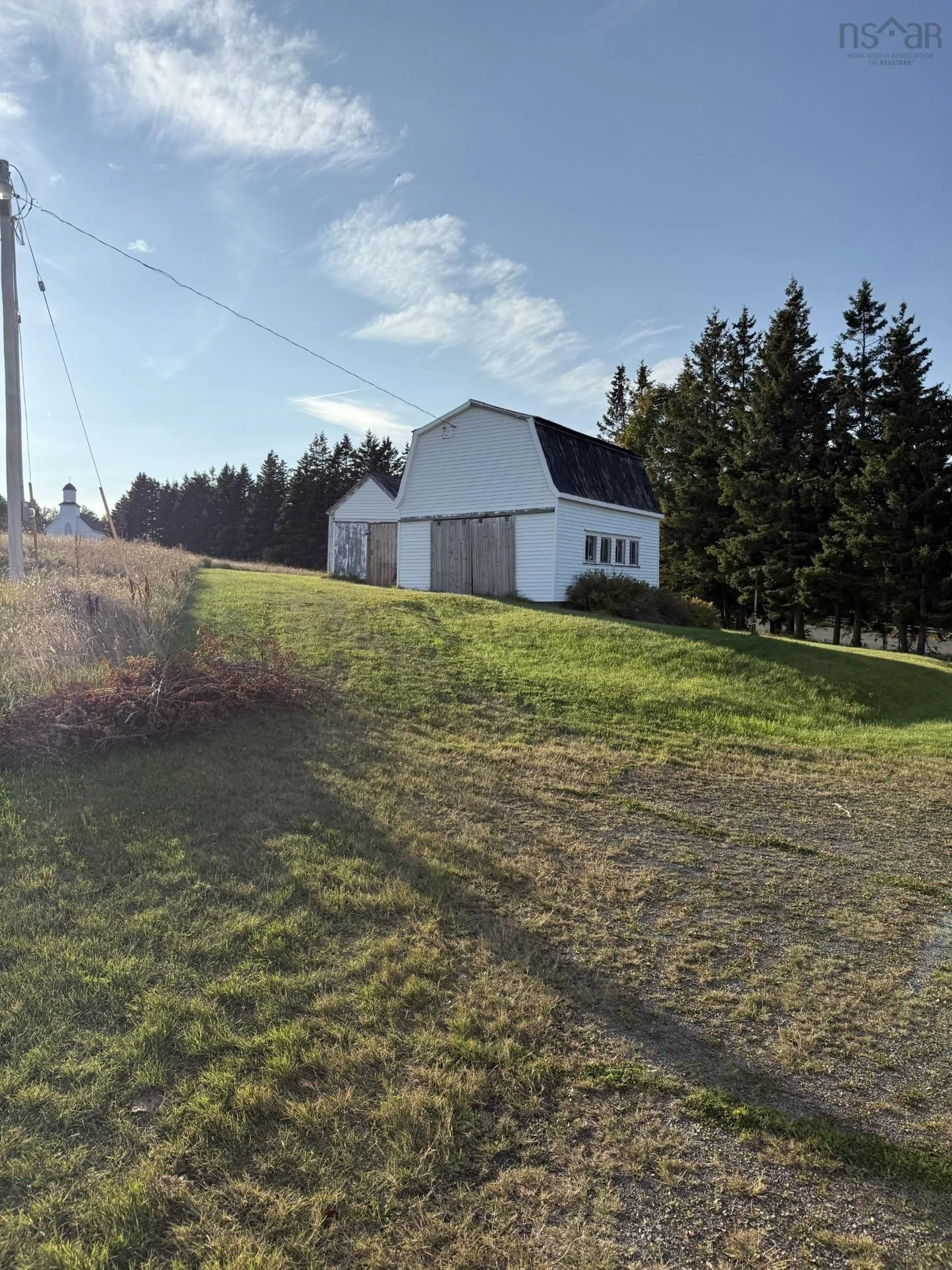 A pic from outside/outdoor area/front of a property/back of a property/a pic from drone, unknown for 6244 Highway 337, Ballantyne's Cove, Ballantynes Cove Nova Scotia B2G 2L2