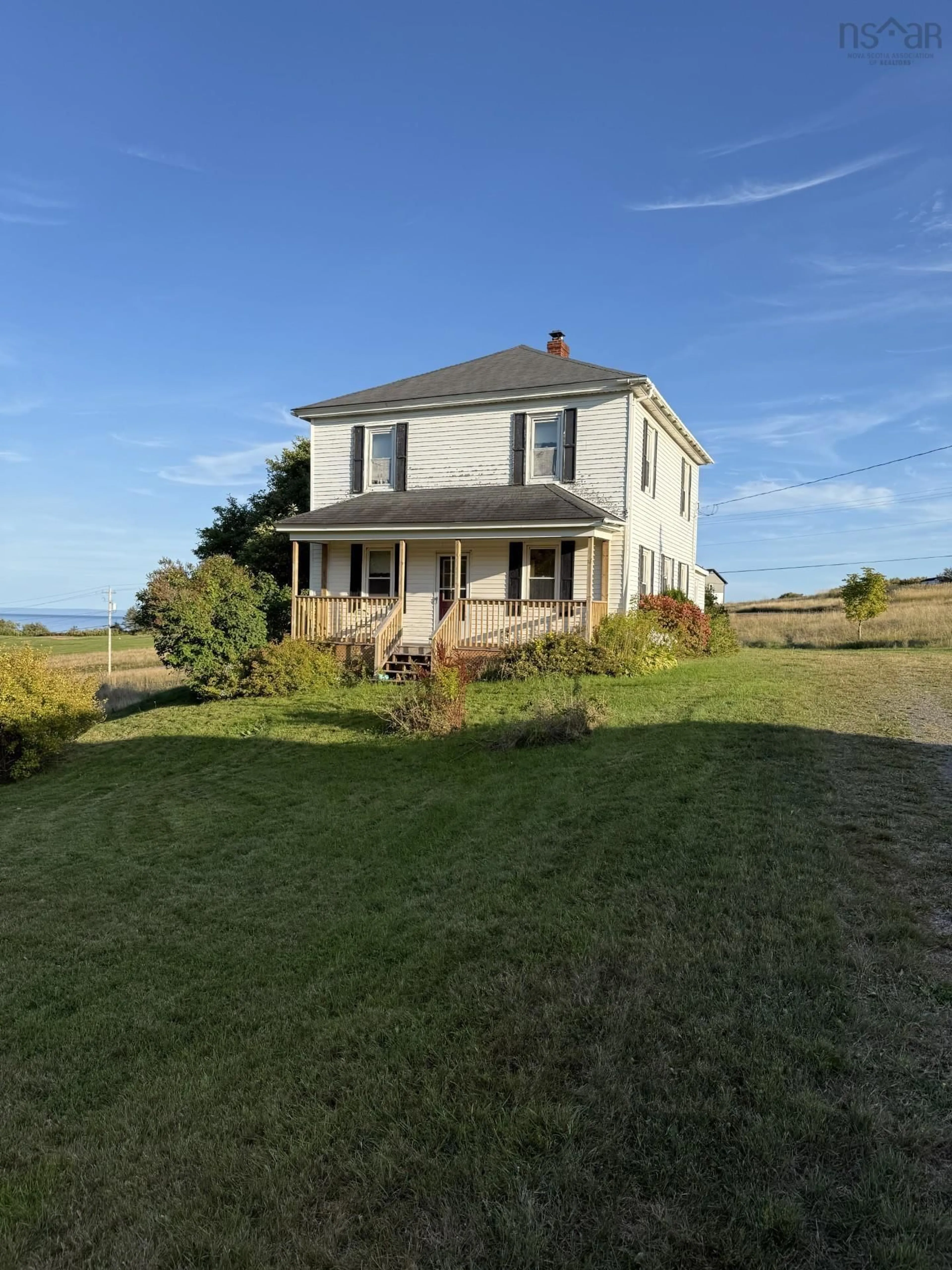 A pic from outside/outdoor area/front of a property/back of a property/a pic from drone, building for 6244 Highway 337, Ballantyne's Cove, Ballantynes Cove Nova Scotia B2G 2L2
