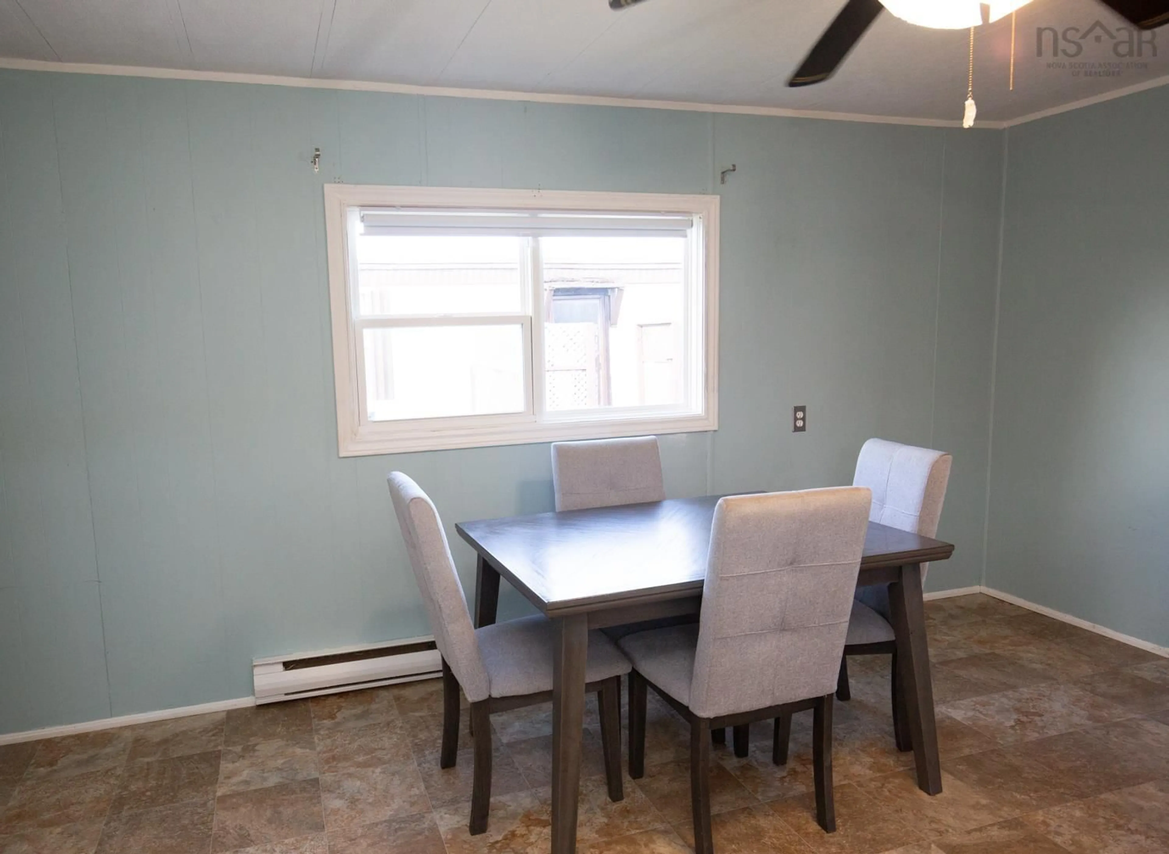 Dining room, wood/laminate floor for 54 Bomber Dr, Bible Hill Nova Scotia B2N 2W6