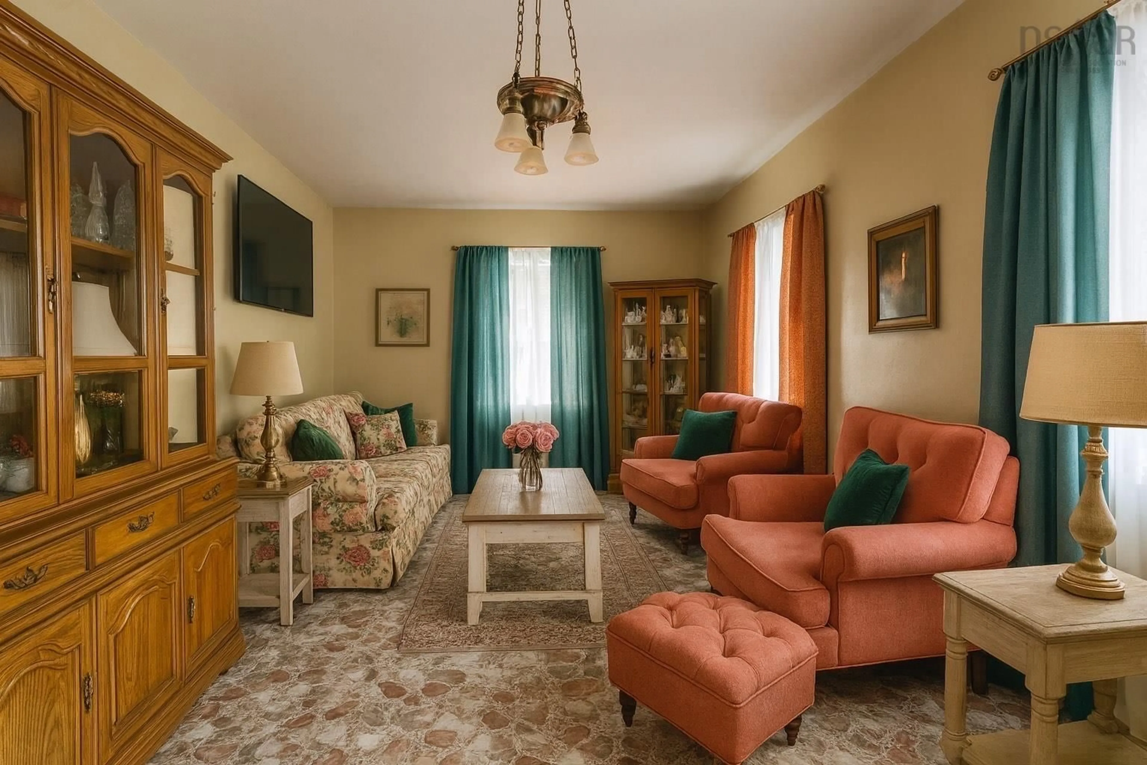 Living room with furniture, unknown for 9773 Highway 8, Caledonia Nova Scotia B0T 1H0