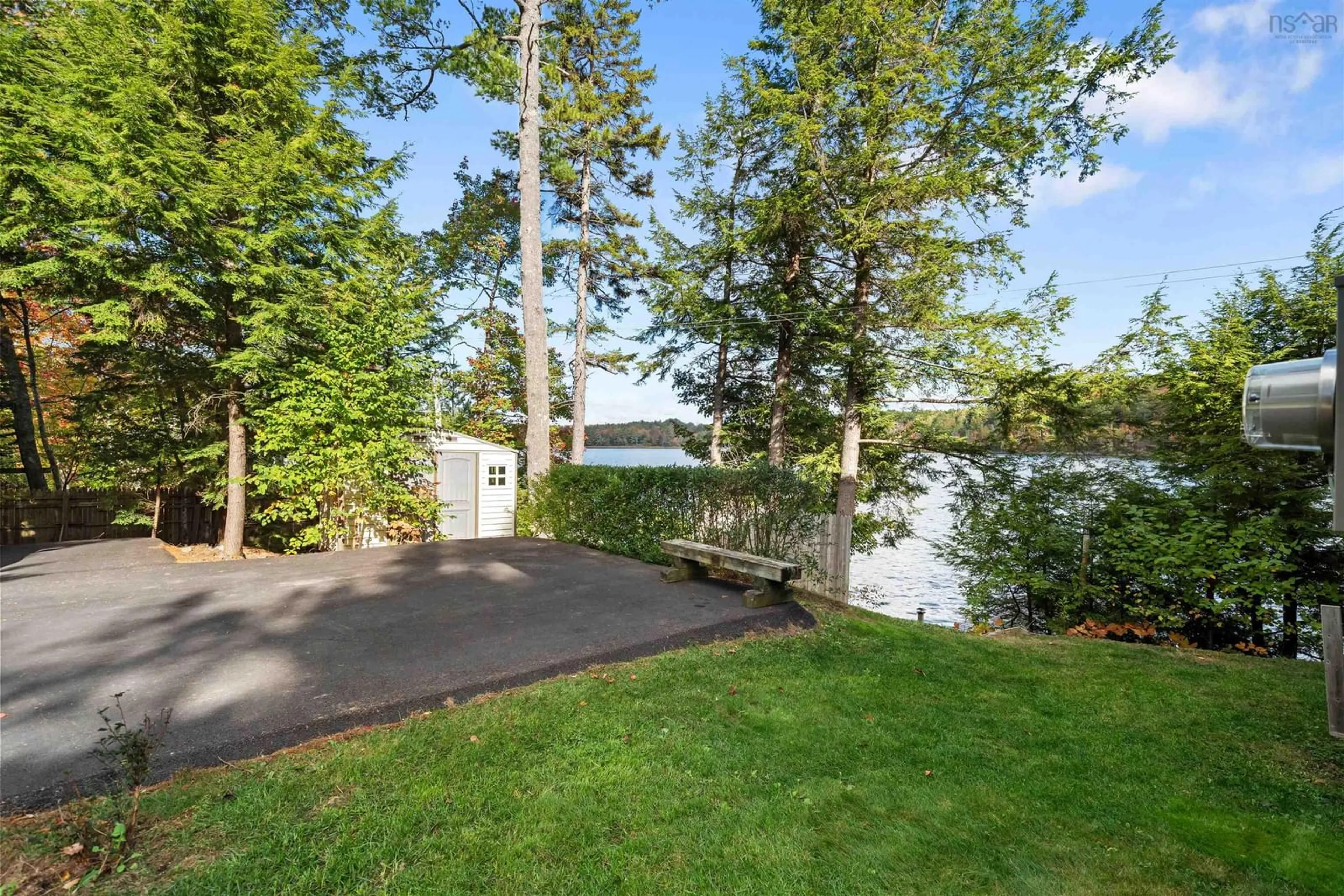 Patio, water/lake/river/ocean view for 40 Tucker Lake Rd, Beaver Bank Nova Scotia B4G 1C3
