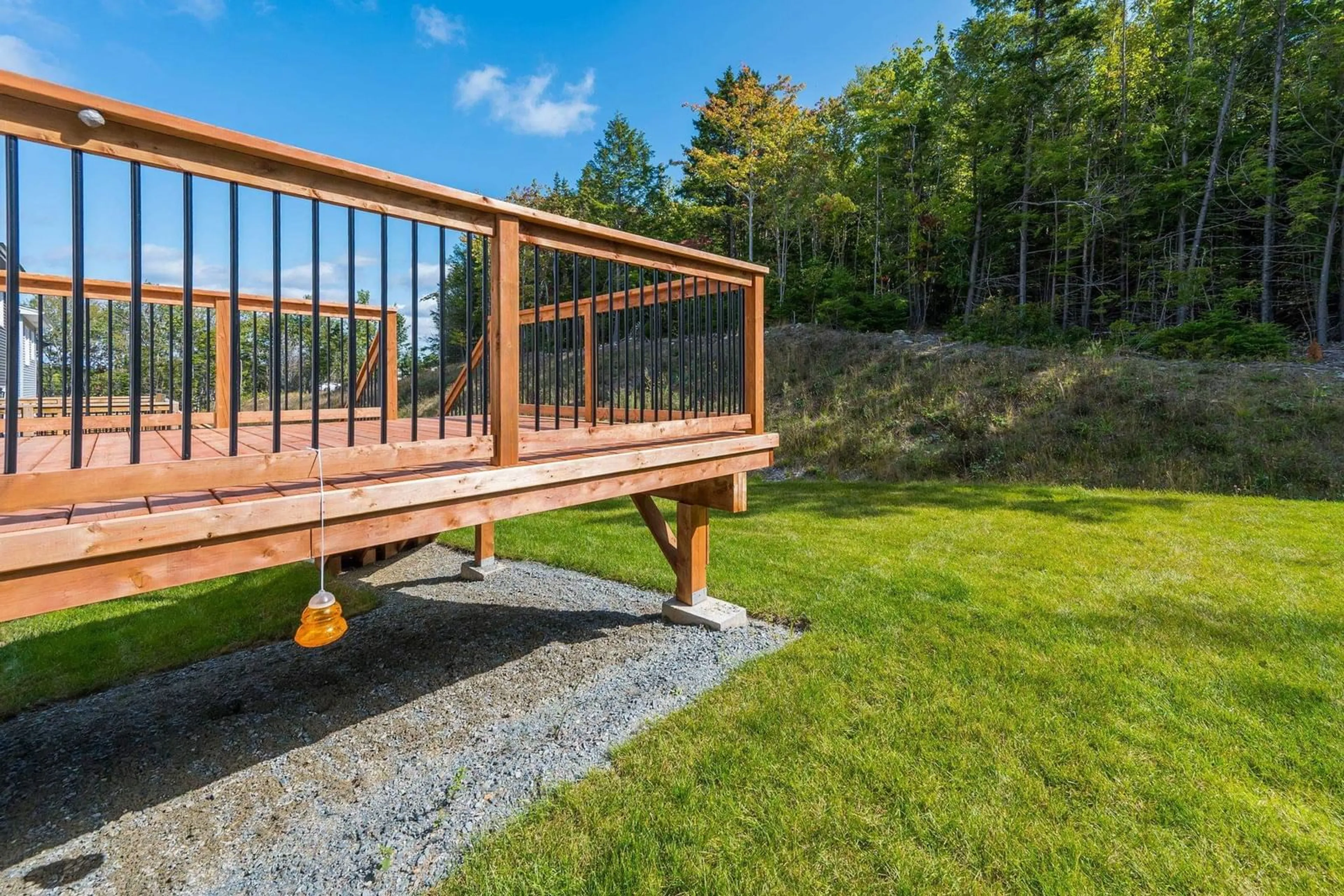 Patio, forest/trees view for 74 Pearlgarden Close #PC19, Dartmouth Nova Scotia B2X 0C2