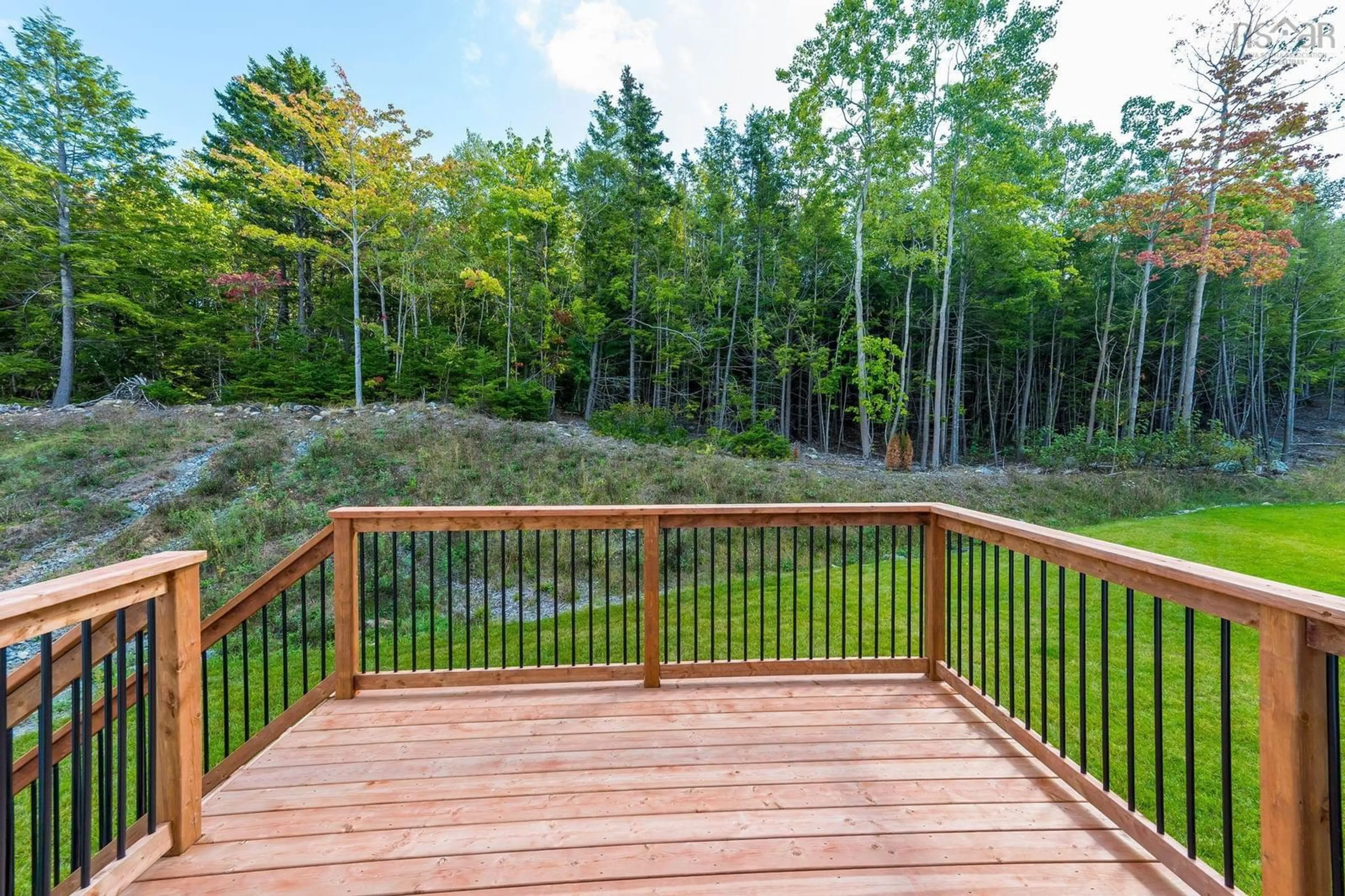 Patio, forest/trees view for 74 Pearlgarden Close #PC19, Dartmouth Nova Scotia B2X 0C2