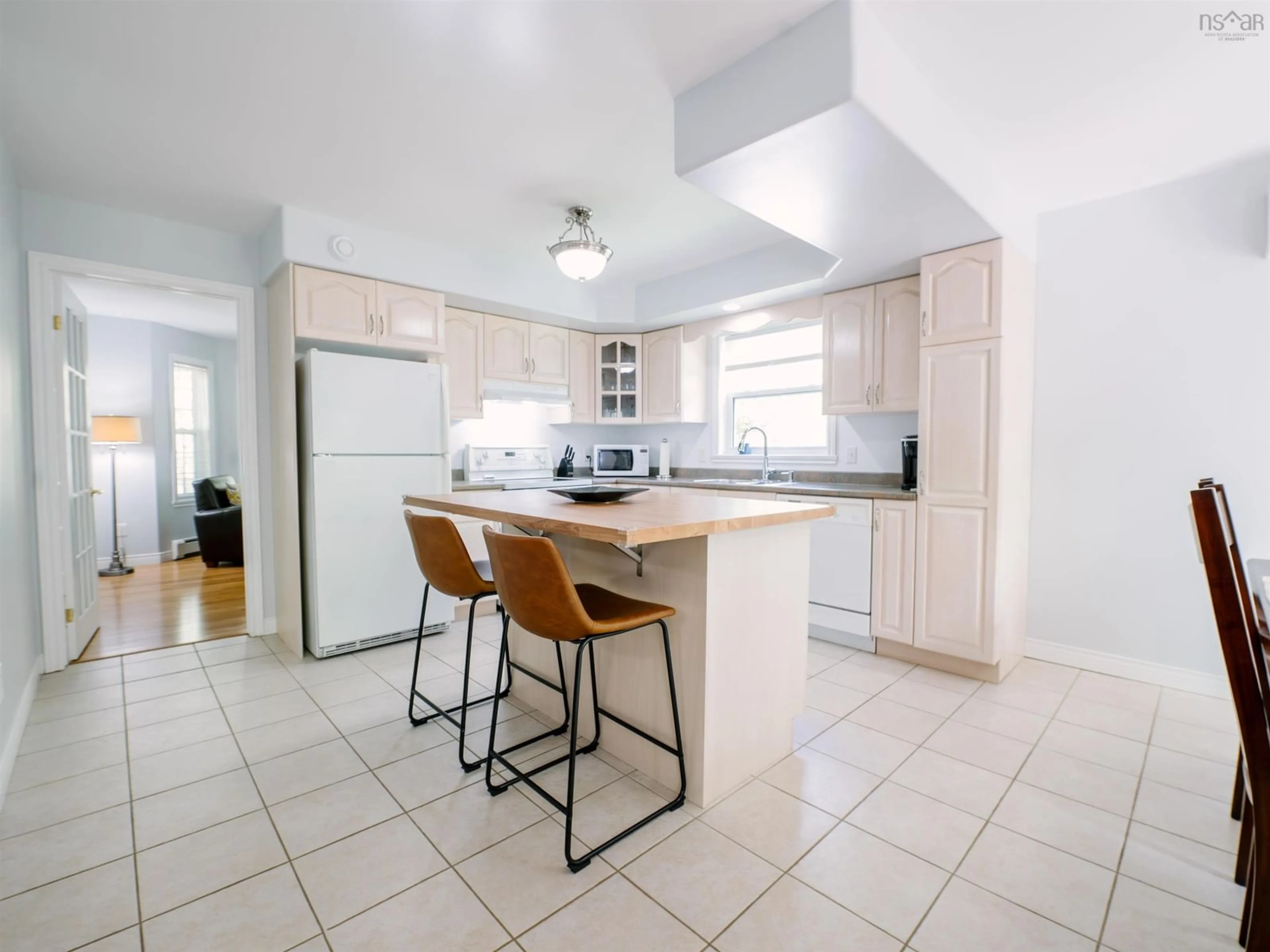 Open concept kitchen, ceramic/tile floor for 44 Tattenham Cres, Hammonds Plains Nova Scotia B4B 1V2