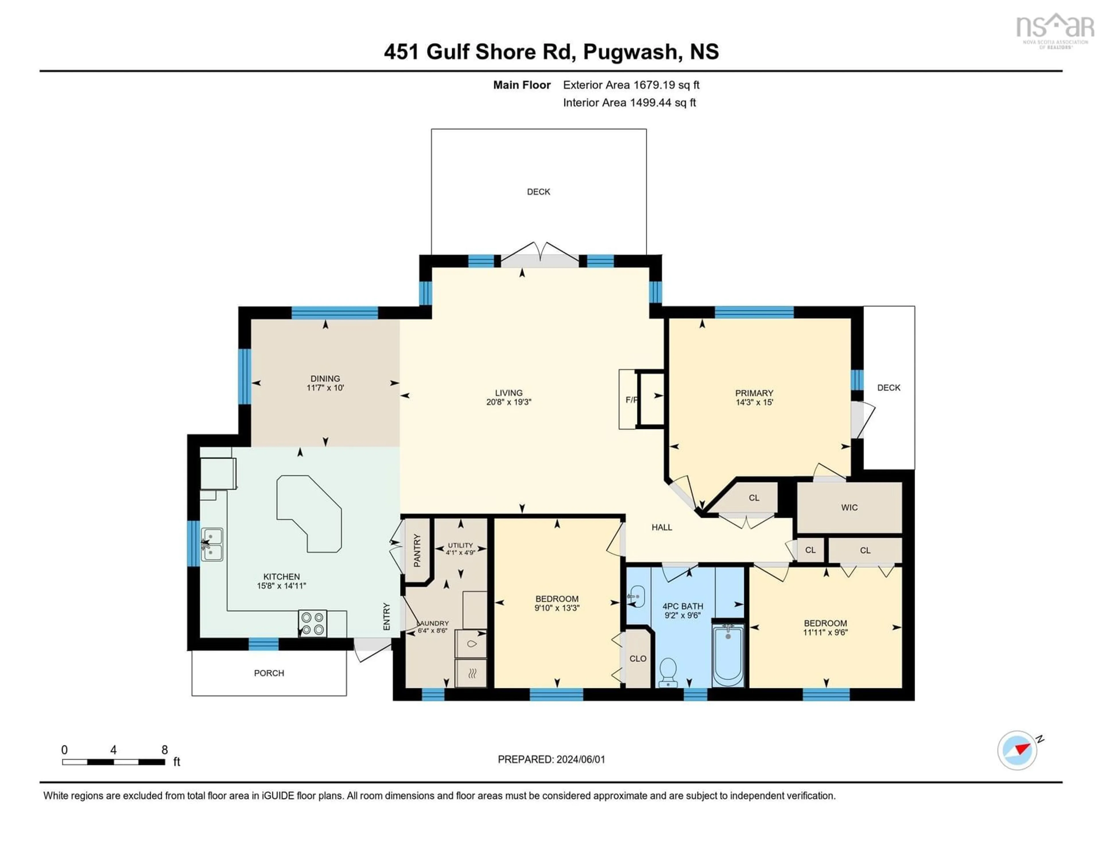 Floor plan for 451 Gulf Shore Rd, Pugwash Nova Scotia B0K 1L0