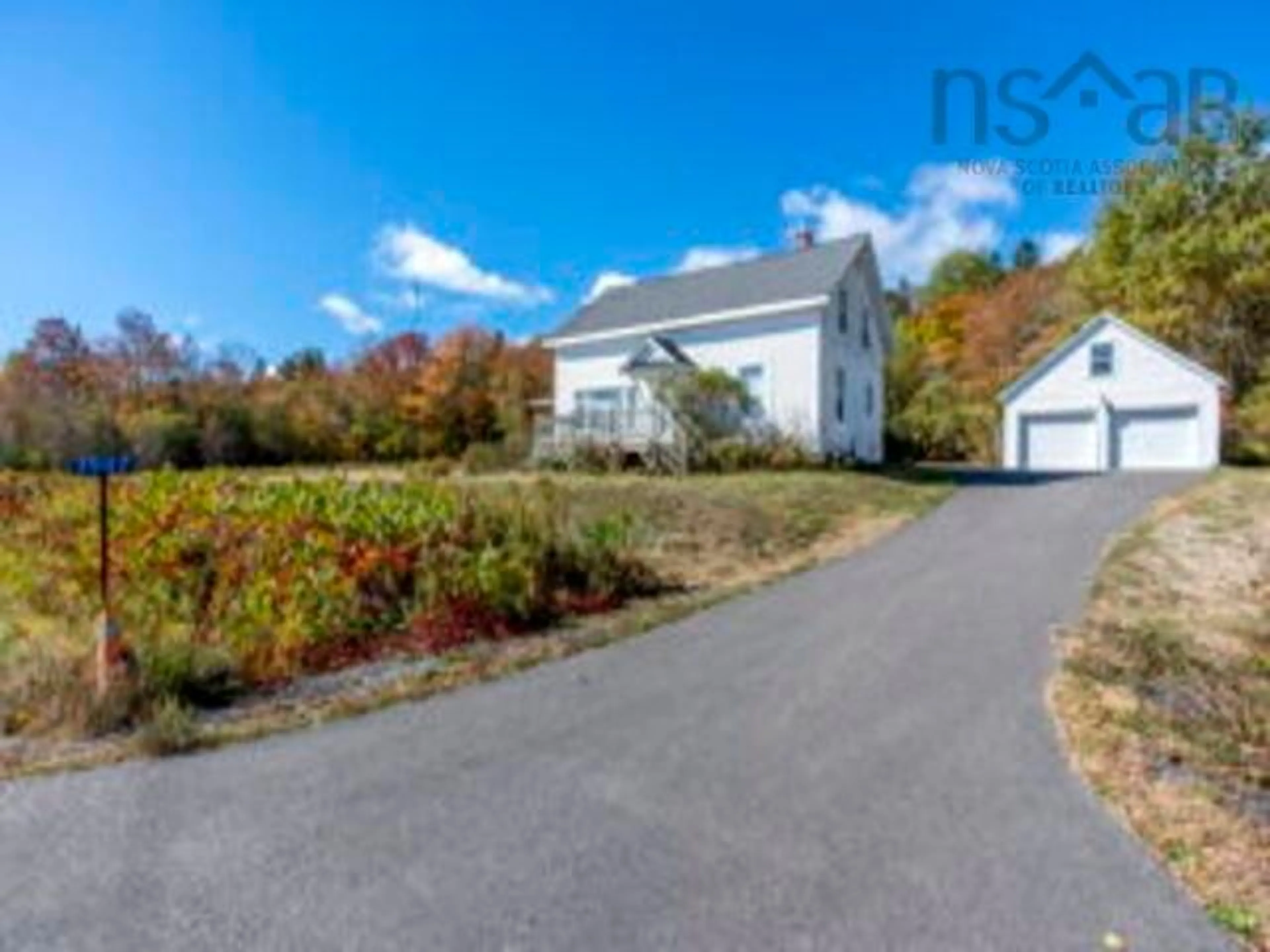 A pic from outside/outdoor area/front of a property/back of a property/a pic from drone, street for 7987 Highway 10, Nictaux South Nova Scotia B0S 1P0