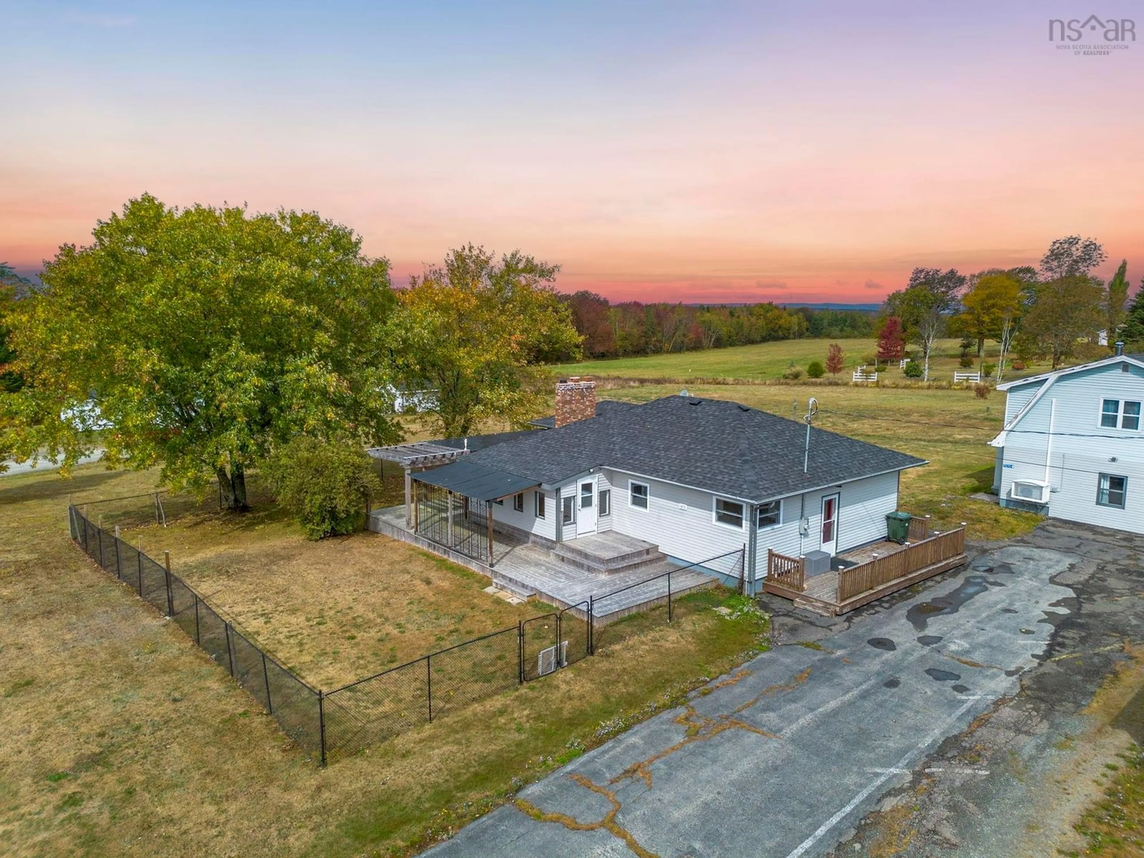A pic from outside/outdoor area/front of a property/back of a property/a pic from drone, unknown for 7072 Highway 340 Hwy, Weaver Settlement Nova Scotia B0W 3T0