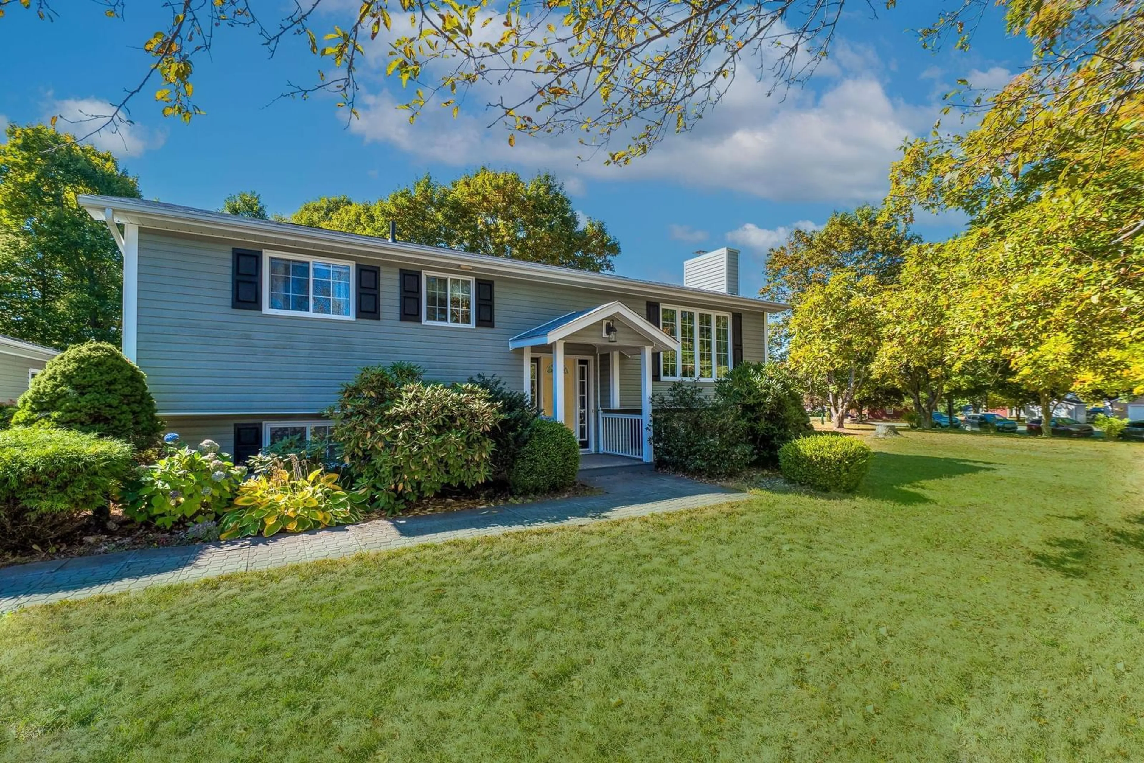 Home with vinyl exterior material, street for 1000 Sherman Belcher Rd, Centreville Nova Scotia B0P 1J0