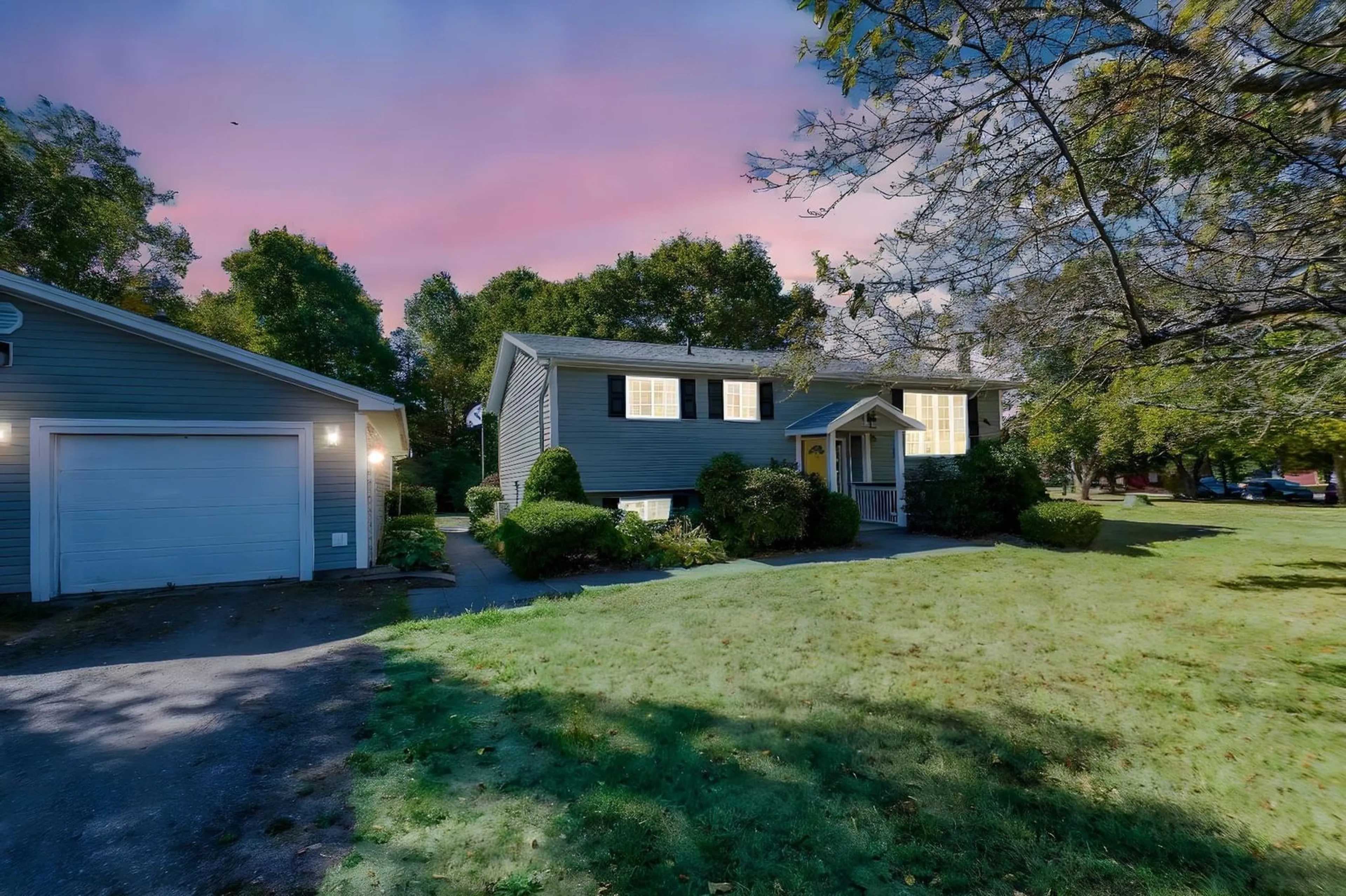 Home with vinyl exterior material, street for 1000 Sherman Belcher Rd, Centreville Nova Scotia B0P 1J0