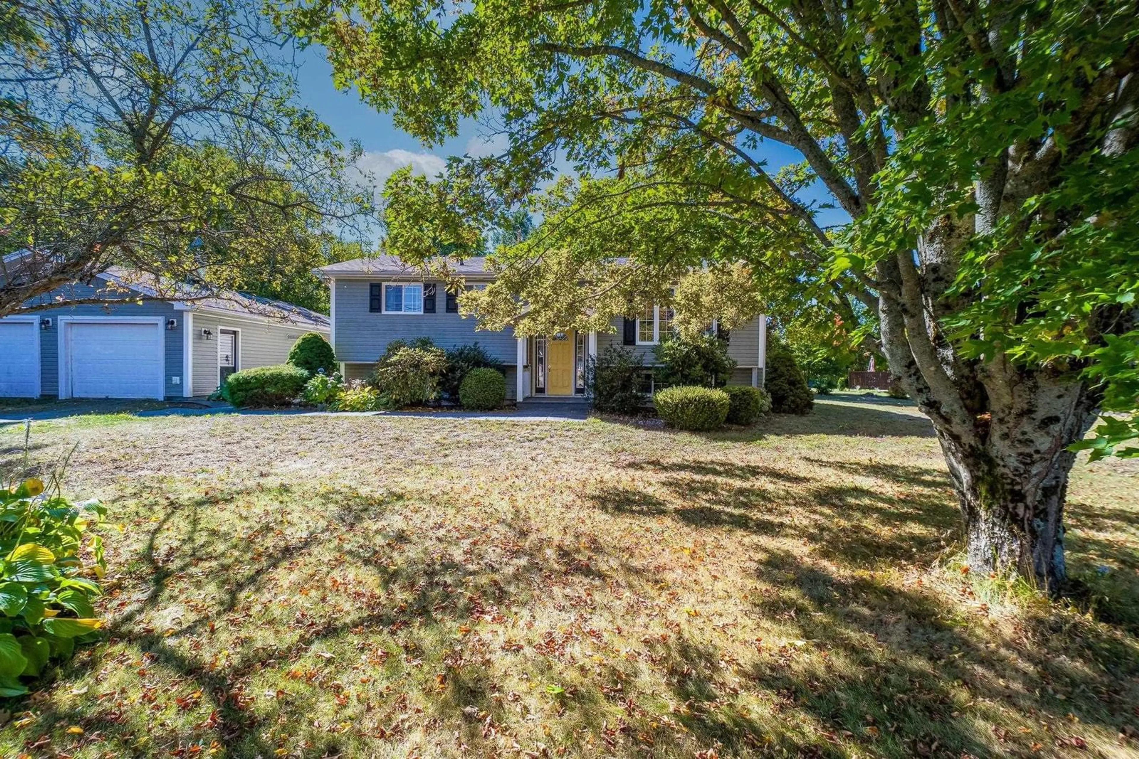 A pic from outside/outdoor area/front of a property/back of a property/a pic from drone, street for 1000 Sherman Belcher Rd, Centreville Nova Scotia B0P 1J0