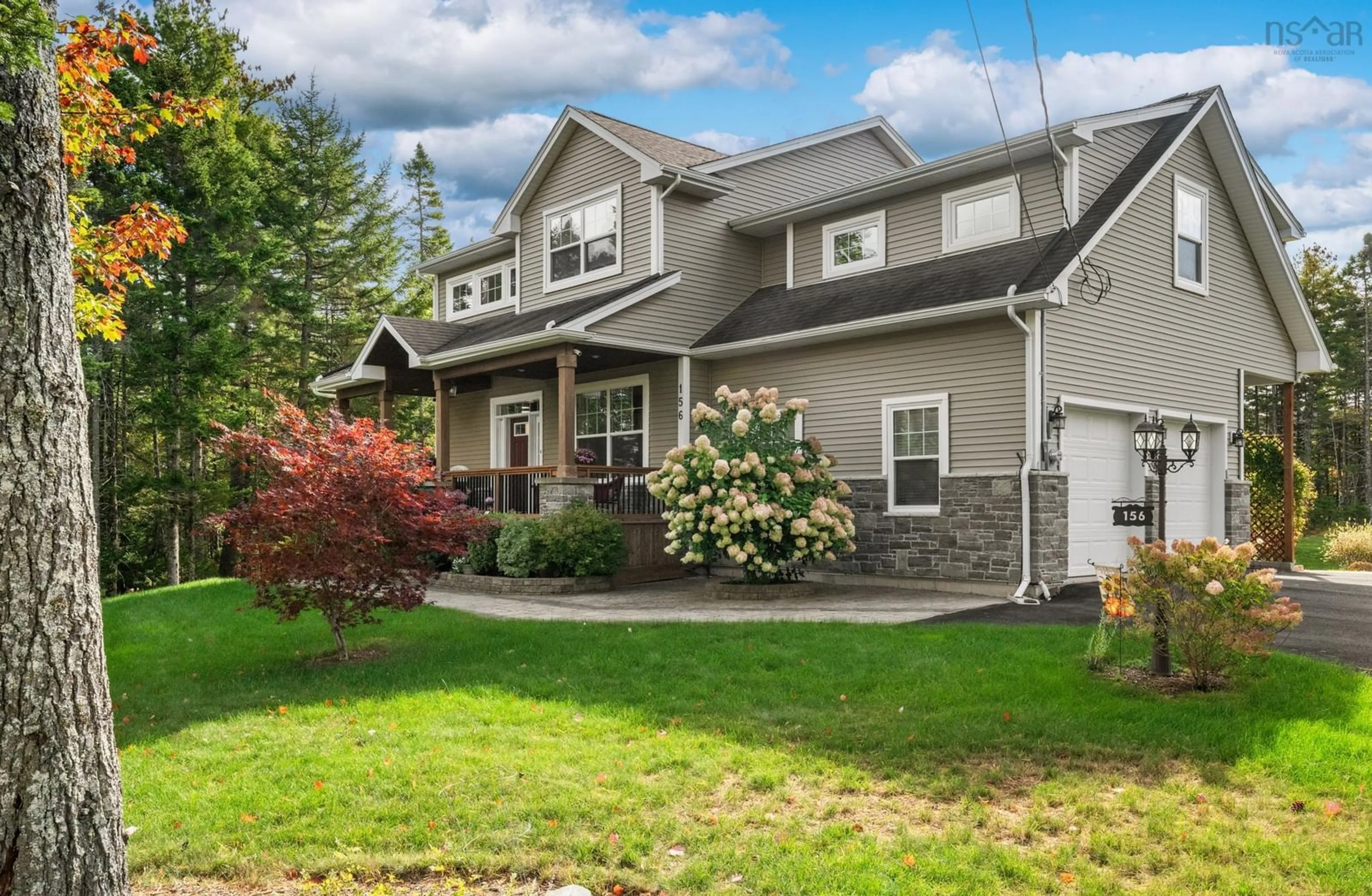 Home with vinyl exterior material, street for 156 Keep Cres, Hammonds Plains Nova Scotia B4B 0H9