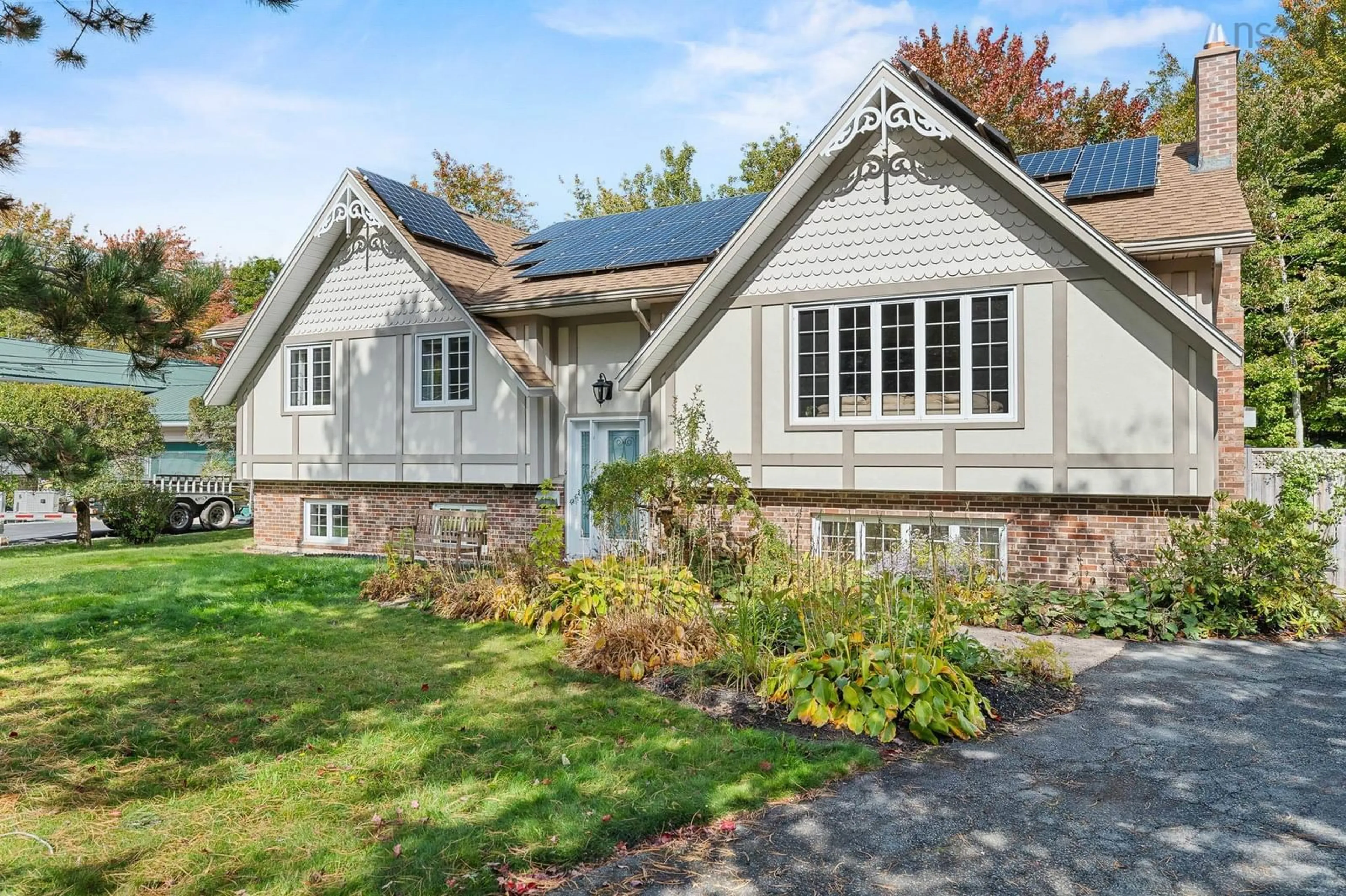 Home with brick exterior material, street for 11 Killarney Dr, Bedford Nova Scotia B4B 1B7