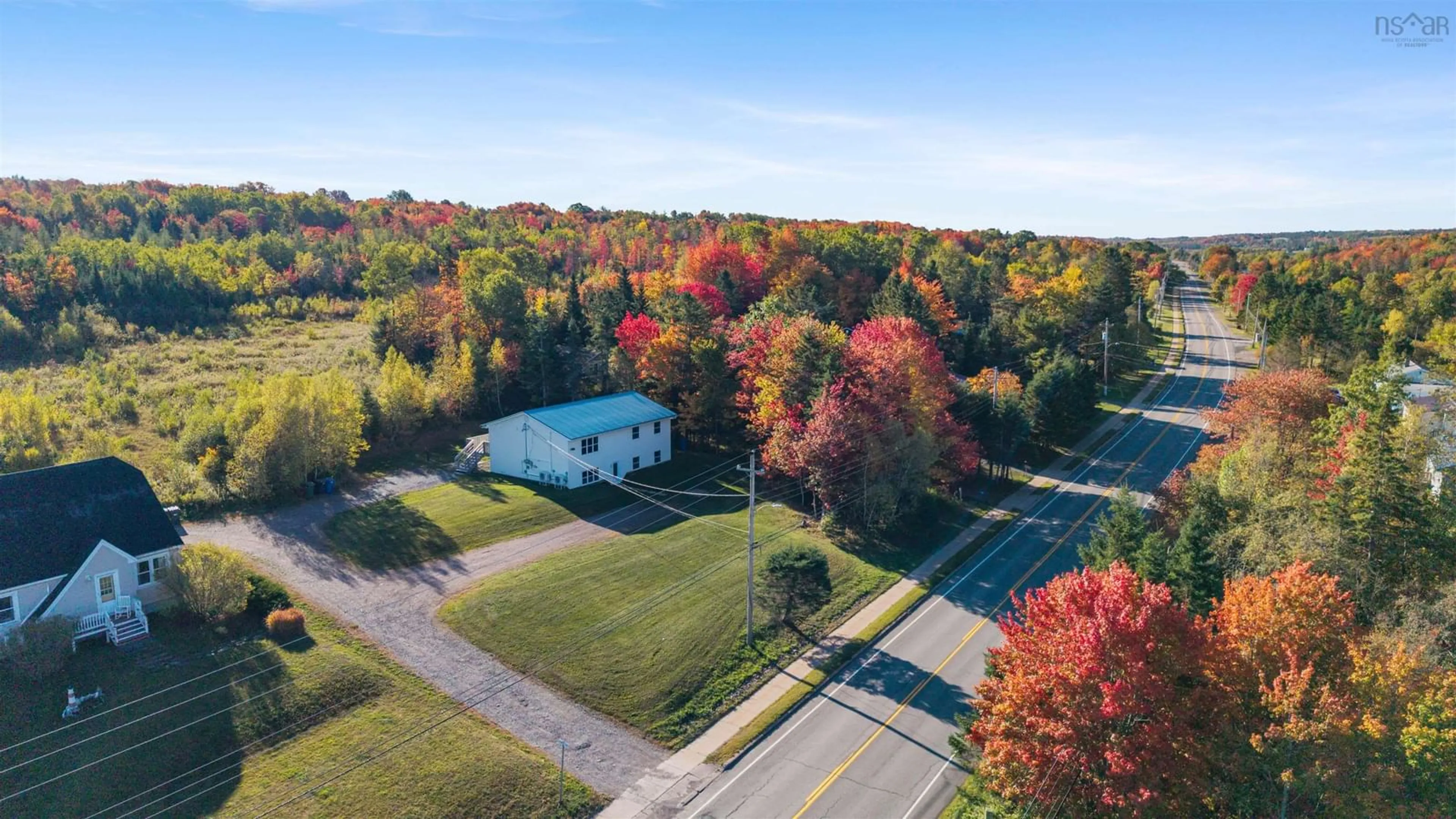 A pic from outside/outdoor area/front of a property/back of a property/a pic from drone, street for 4/6 Elroy Lane, Hilden Nova Scotia B0N 1C0
