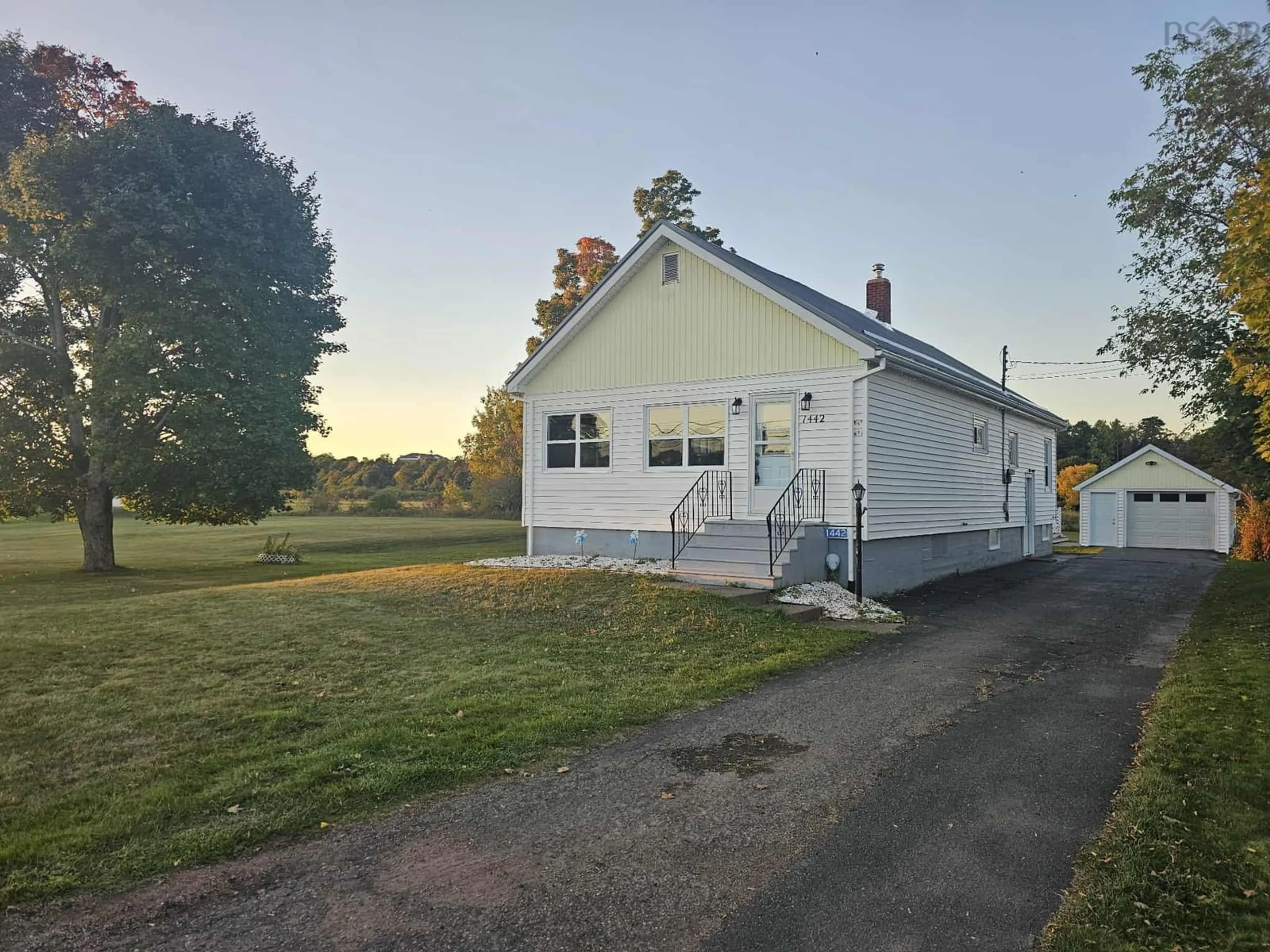 A pic from outside/outdoor area/front of a property/back of a property/a pic from drone, street for 1442 Salmon River Rd, Salmon River Nova Scotia B6L 4E2