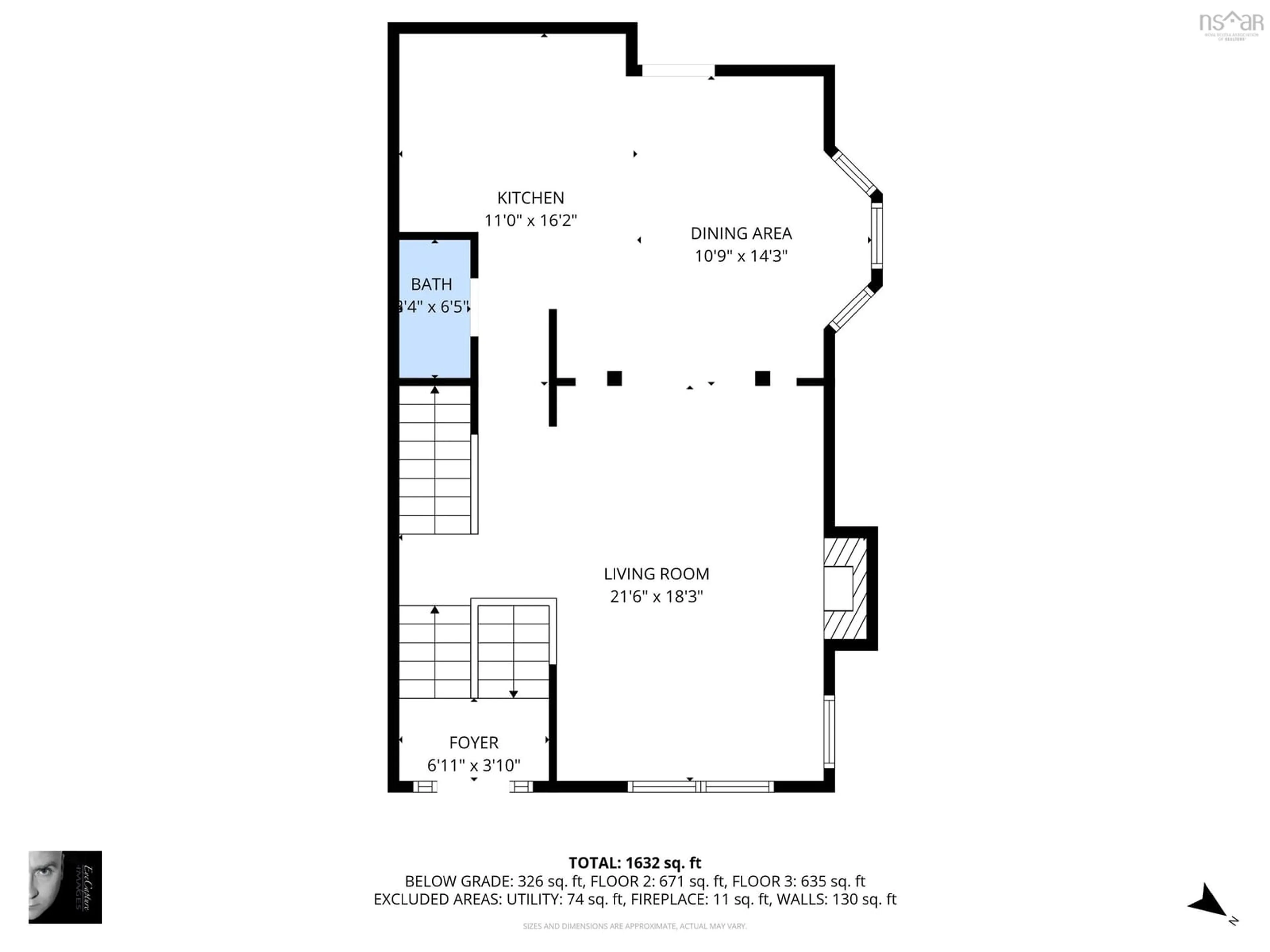 Floor plan for 15 Peverill Crt, Bedford Nova Scotia B4A 4G4