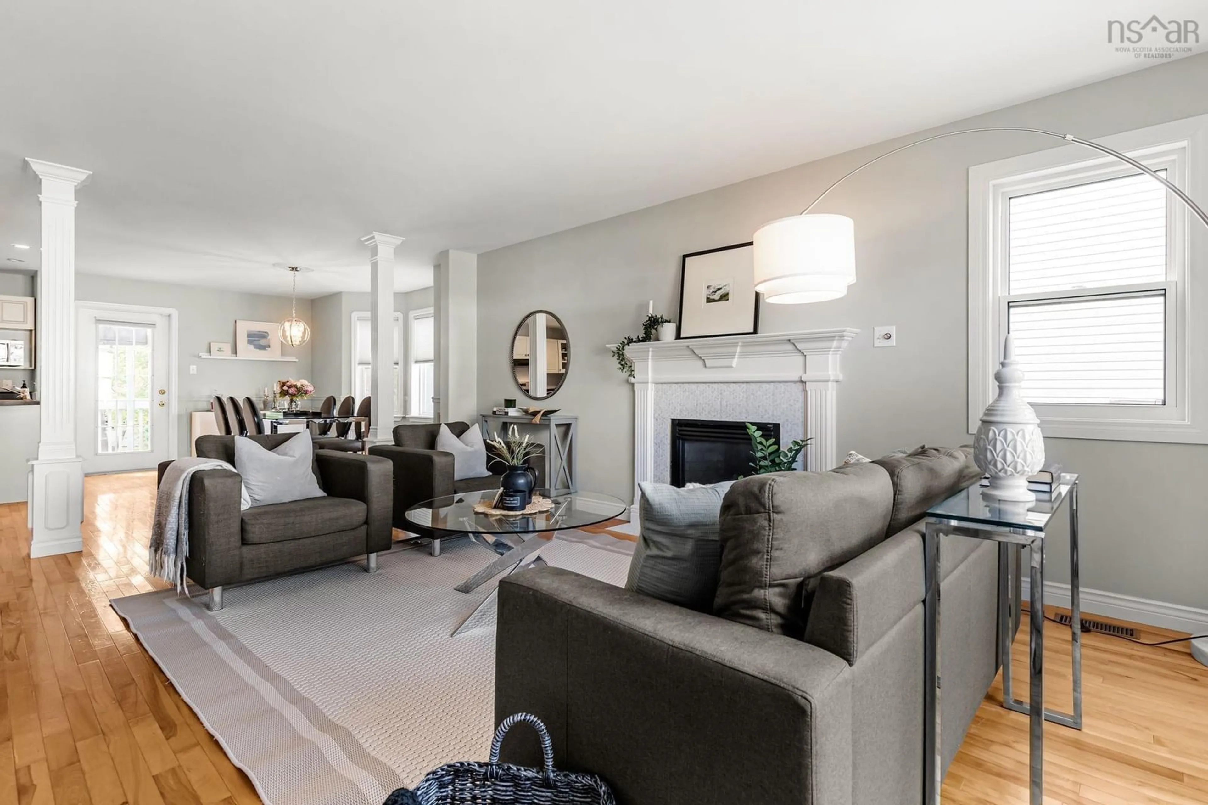 Living room with furniture, unknown for 15 Peverill Crt, Bedford Nova Scotia B4A 4G4