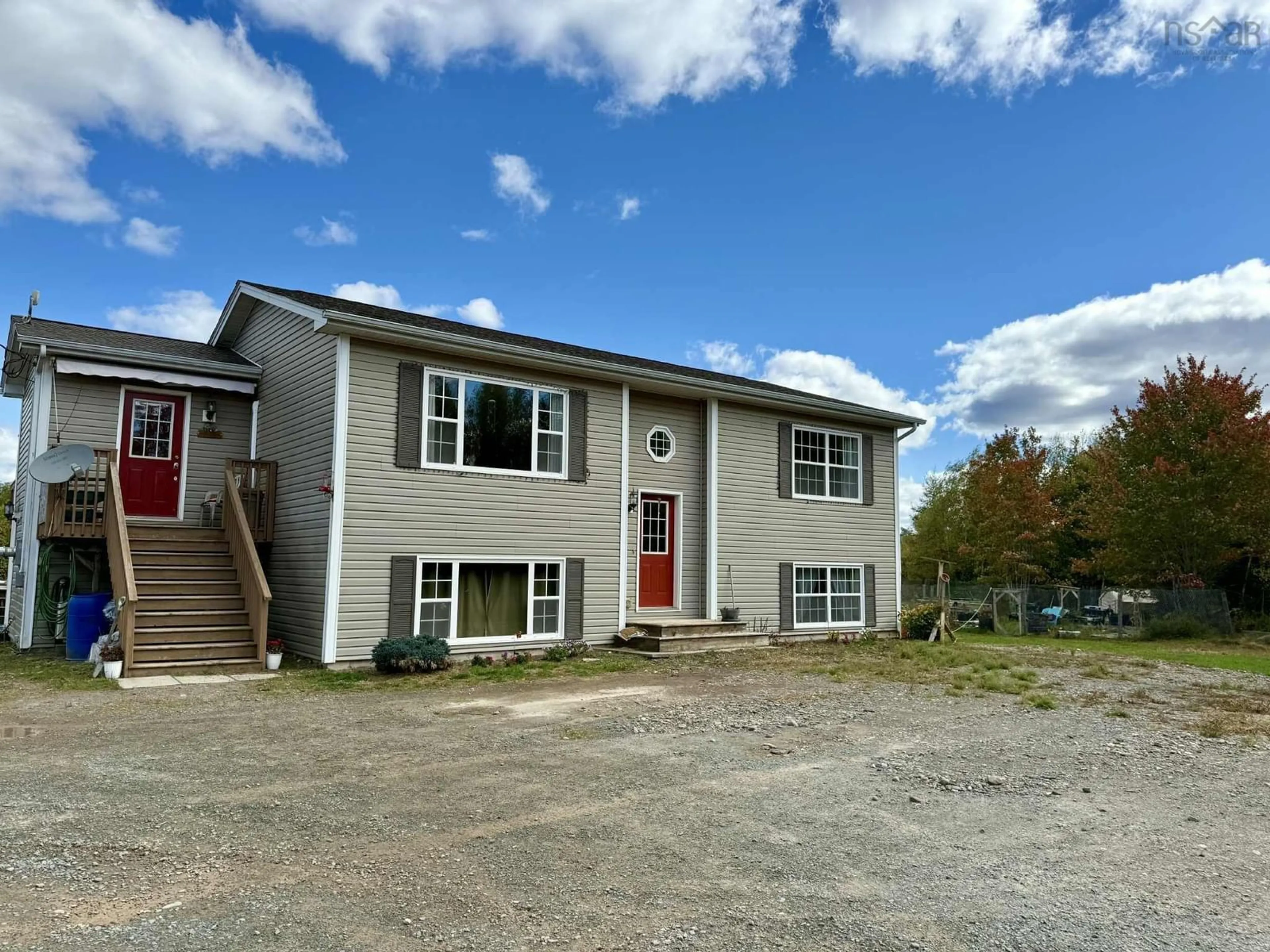 A pic from outside/outdoor area/front of a property/back of a property/a pic from drone, unknown for 551 Brenton Cross Rd, Birch Hill Nova Scotia B0N 2J0