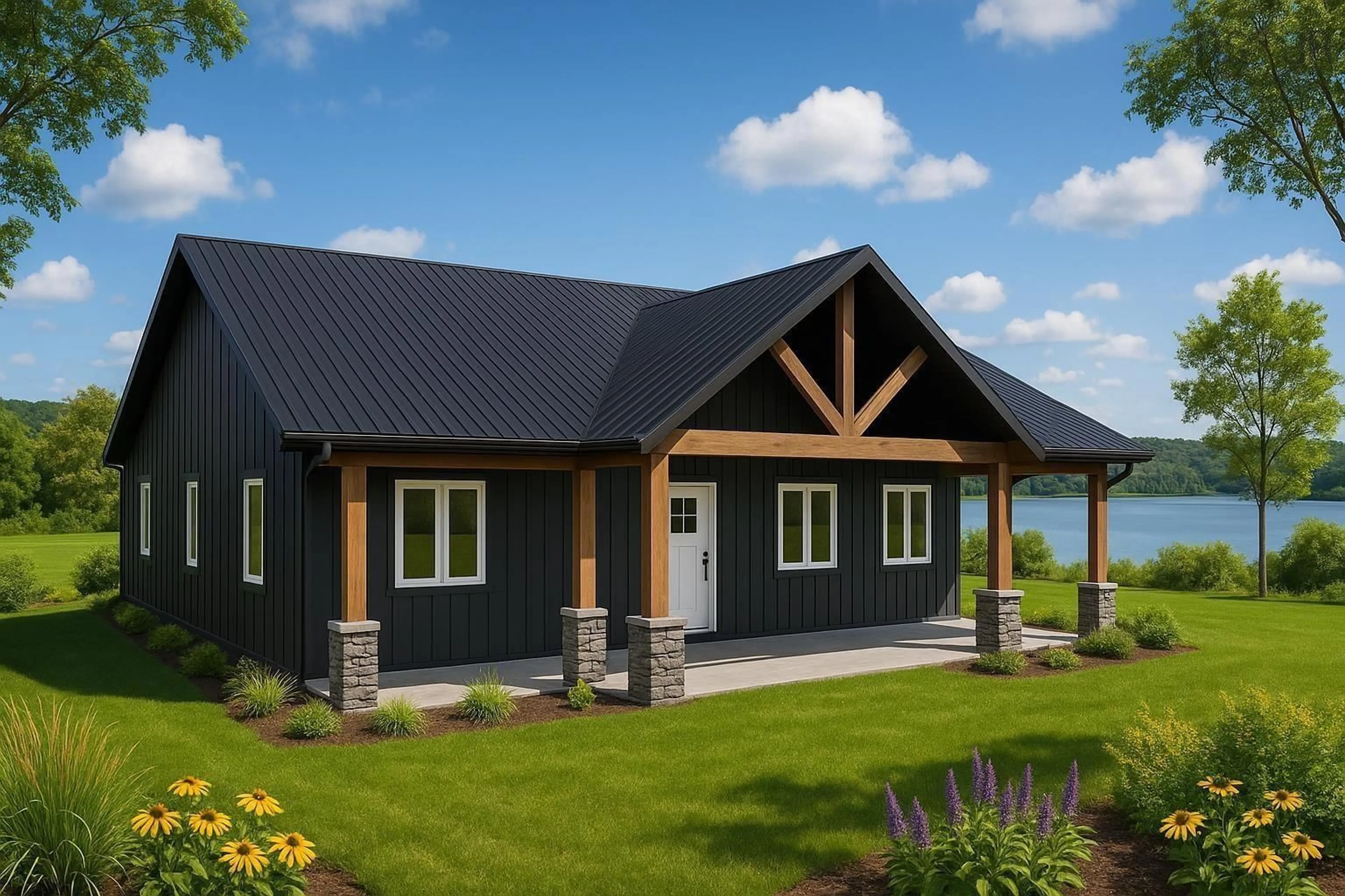 Home with vinyl exterior material, building for Dark Pond Lane #Lot 7, West Petpeswick Nova Scotia B0J 2L0