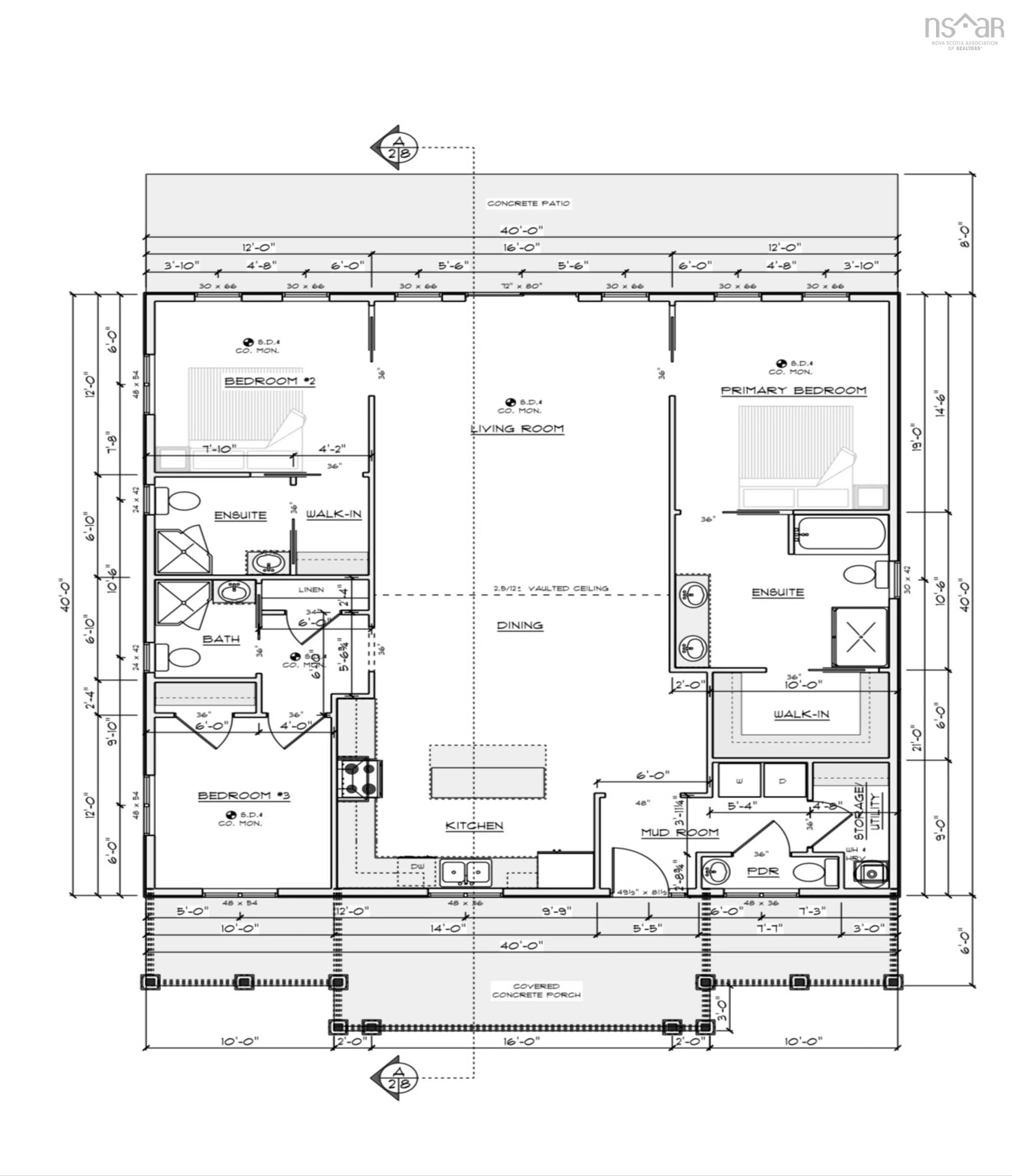 Floor plan for Dark Pond Lane #Lot 7, West Petpeswick Nova Scotia B0J 2L0