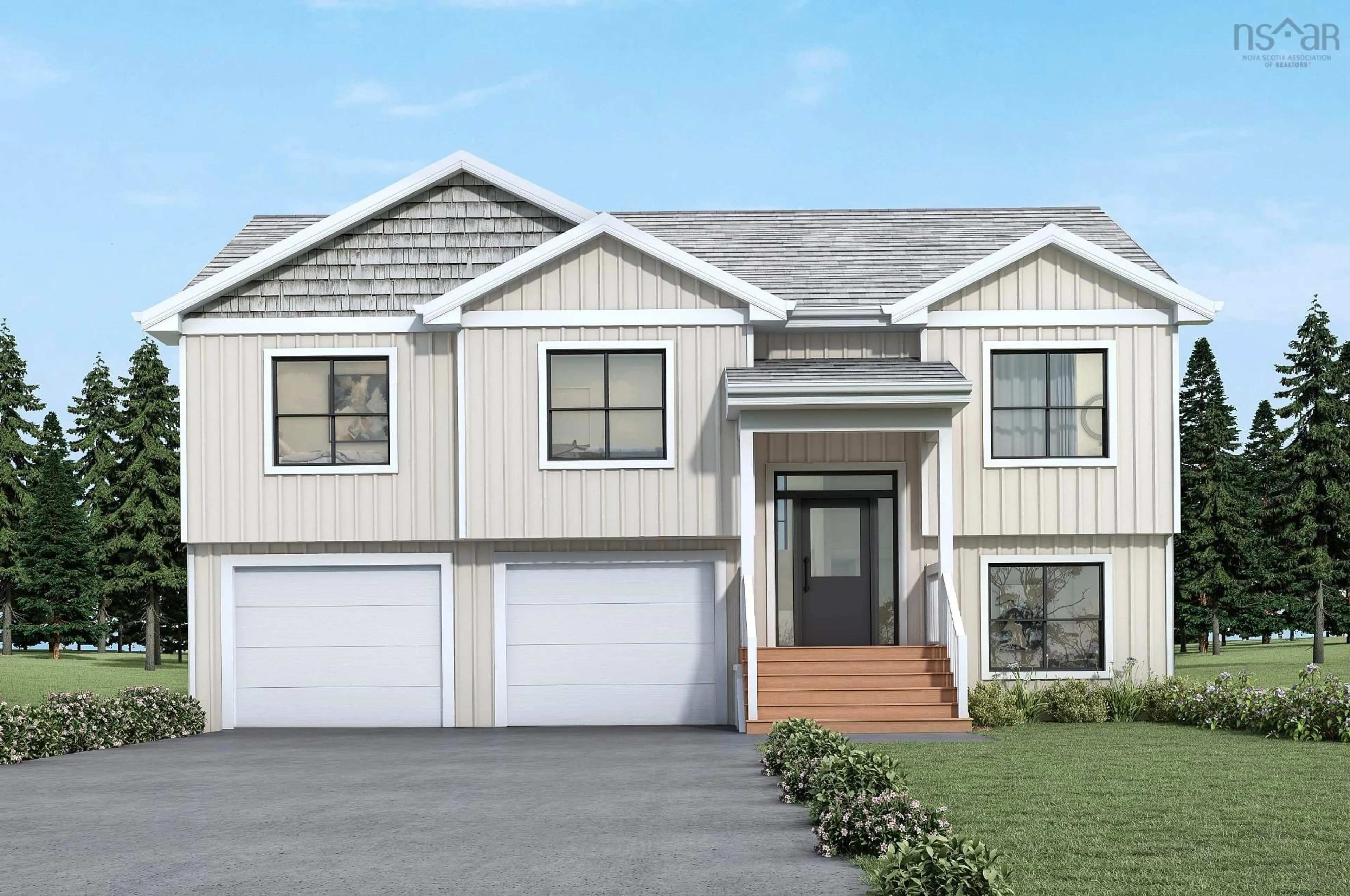 Home with vinyl exterior material, street for 119 Grove St, Mount Uniacke Nova Scotia B0N 1Z0