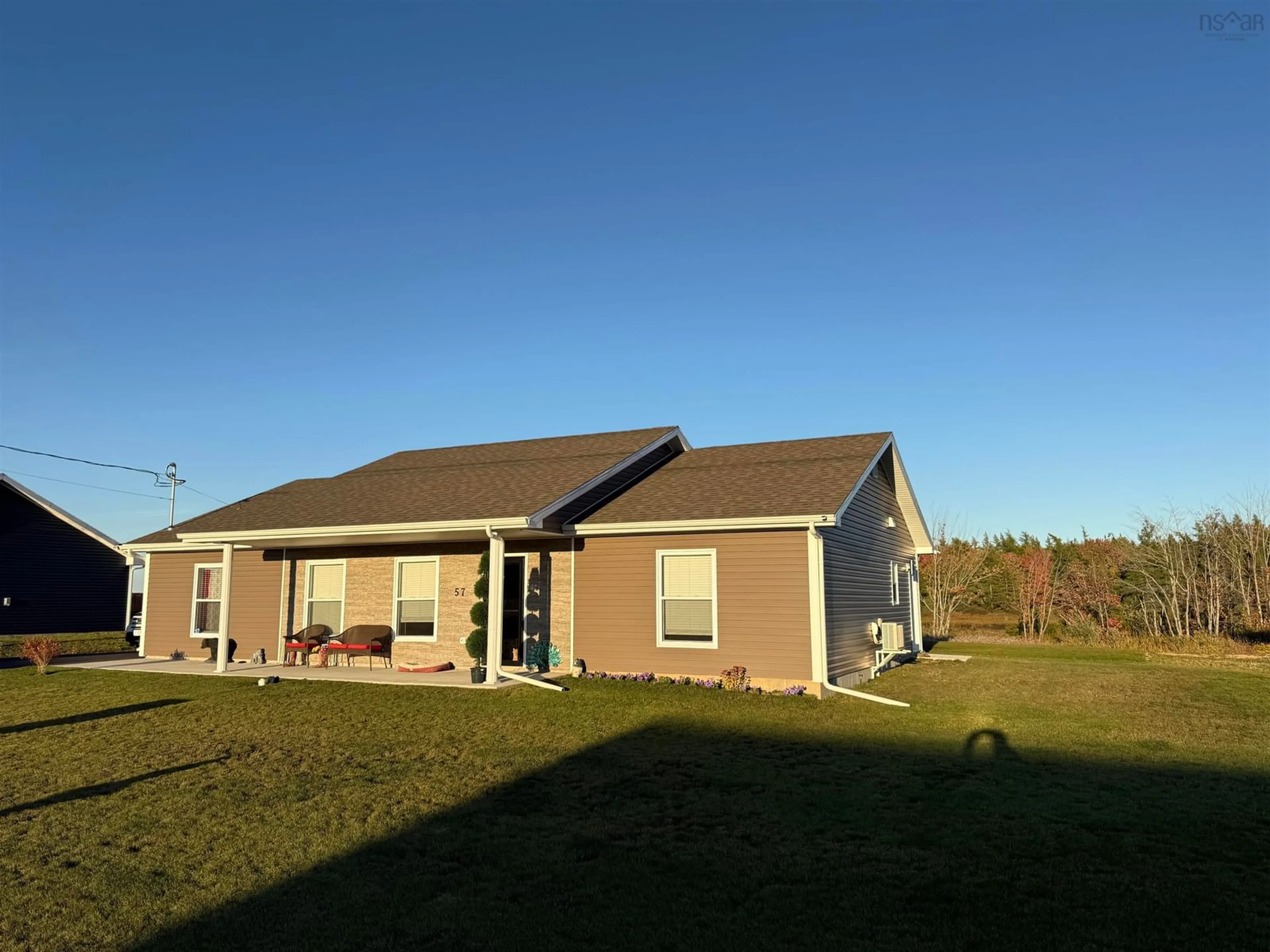 Home with vinyl exterior material, water/lake/river/ocean view for 57 Michael St, Sydney Nova Scotia B1P 0J6