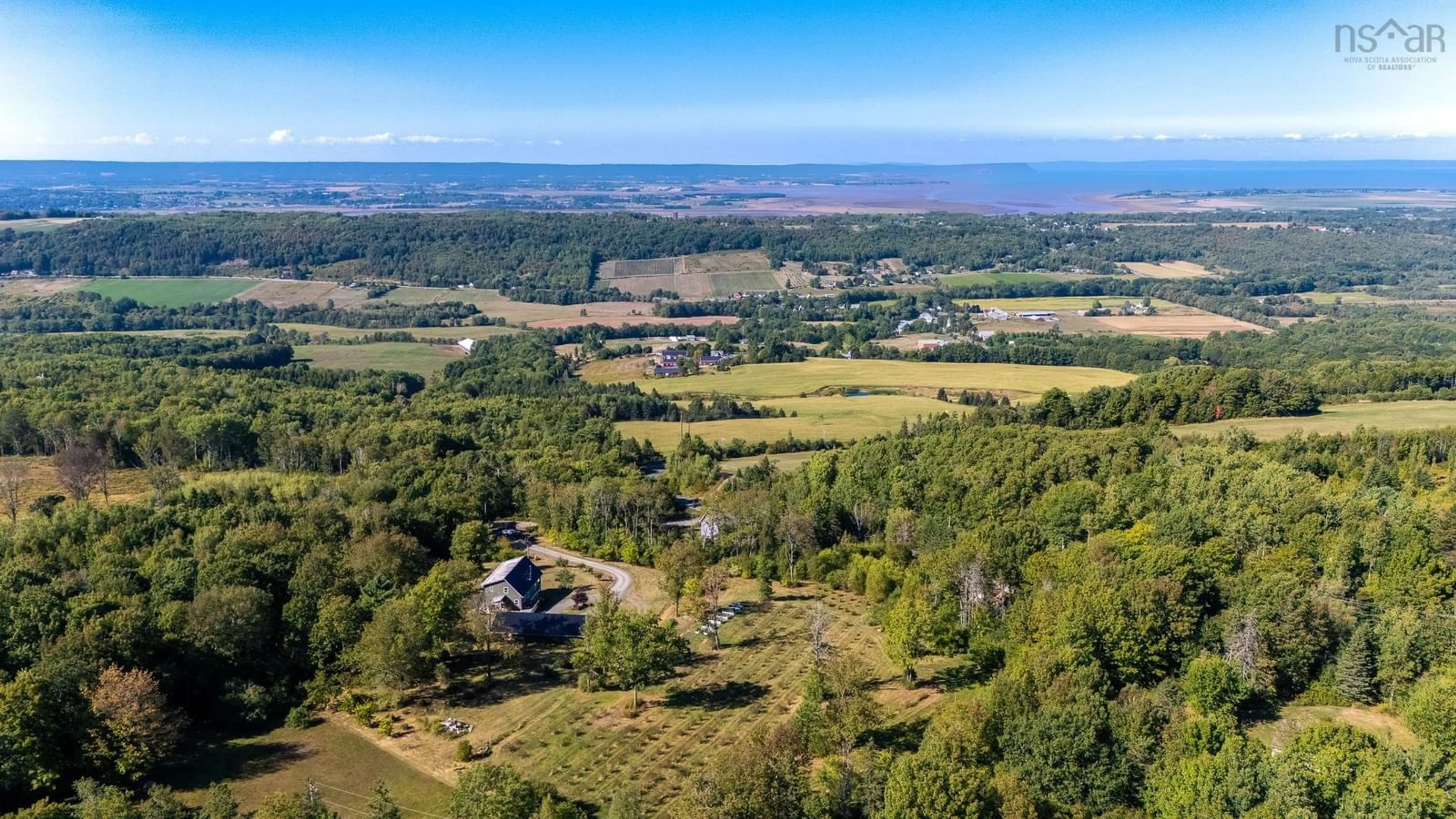 A pic from outside/outdoor area/front of a property/back of a property/a pic from drone, water/lake/river/ocean view for 280 Welch Rd, Forest Hill Nova Scotia B4P 2R1