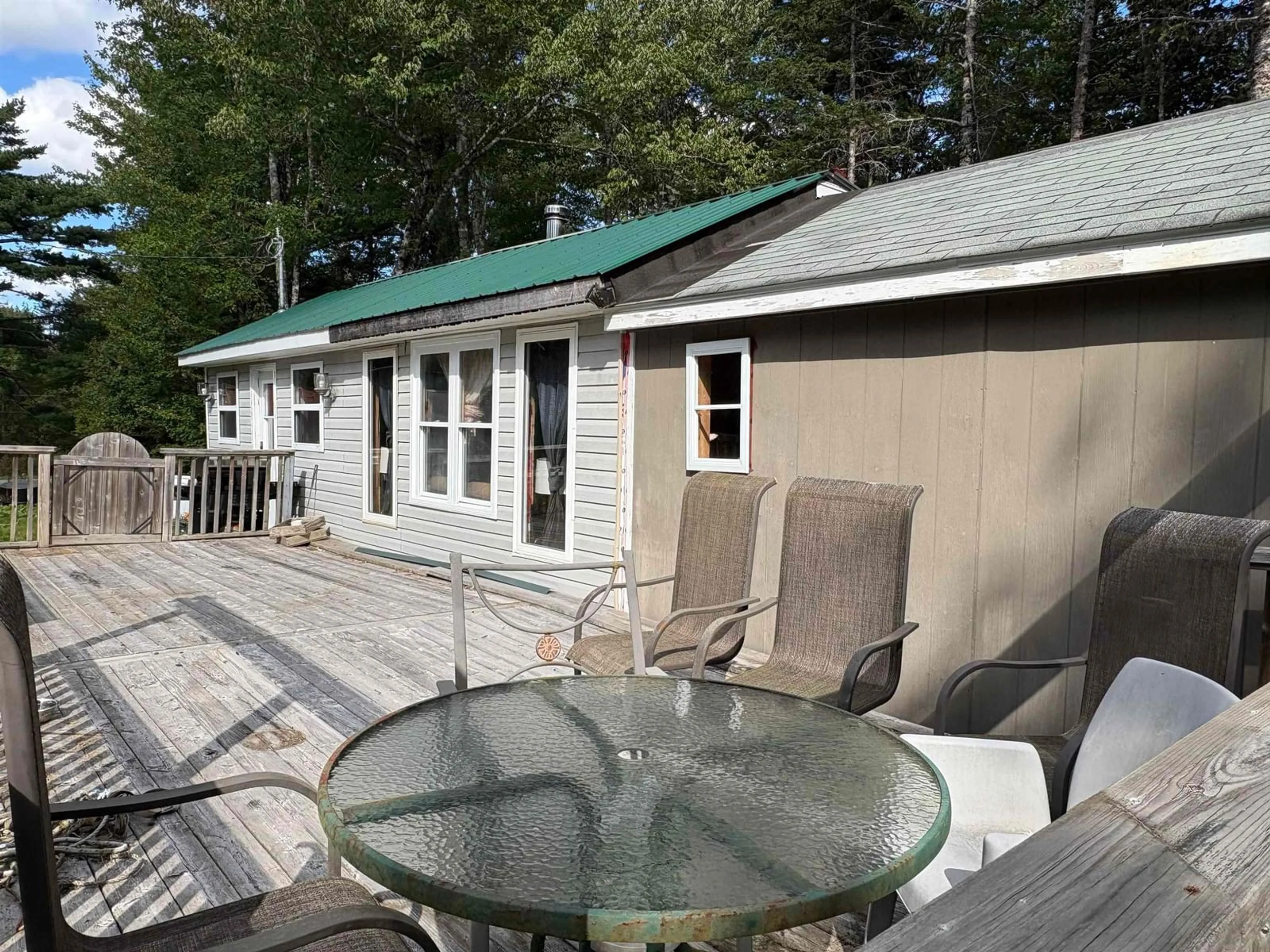 Patio, water/lake/river/ocean view for 2652 Stewiacke Rd, Lanesville Nova Scotia B0N 2J0