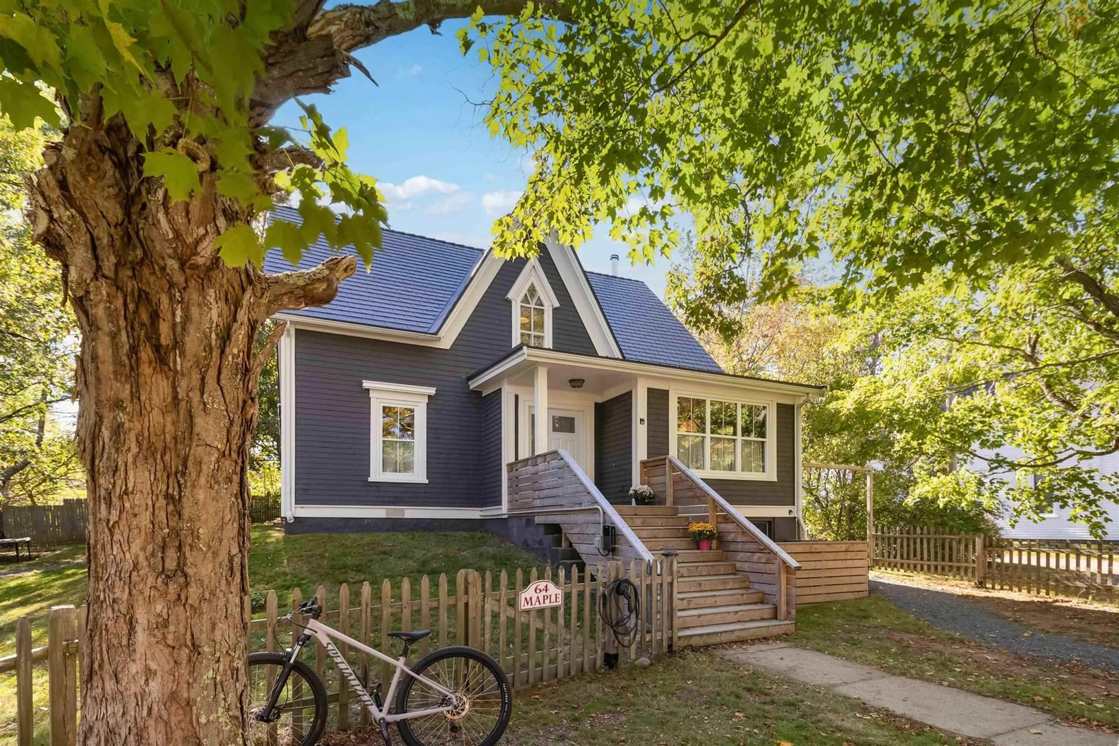 Home with brick exterior material, street for 64 Maple St, Mahone Bay Nova Scotia B0J 2E0